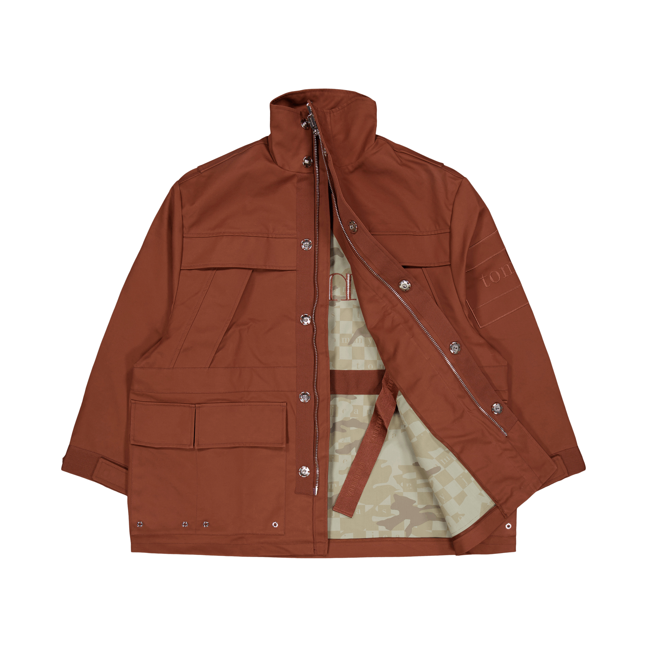 Tommy Jeans Tjcu Cotton Twill Field Jacket Pumpkin Paradise