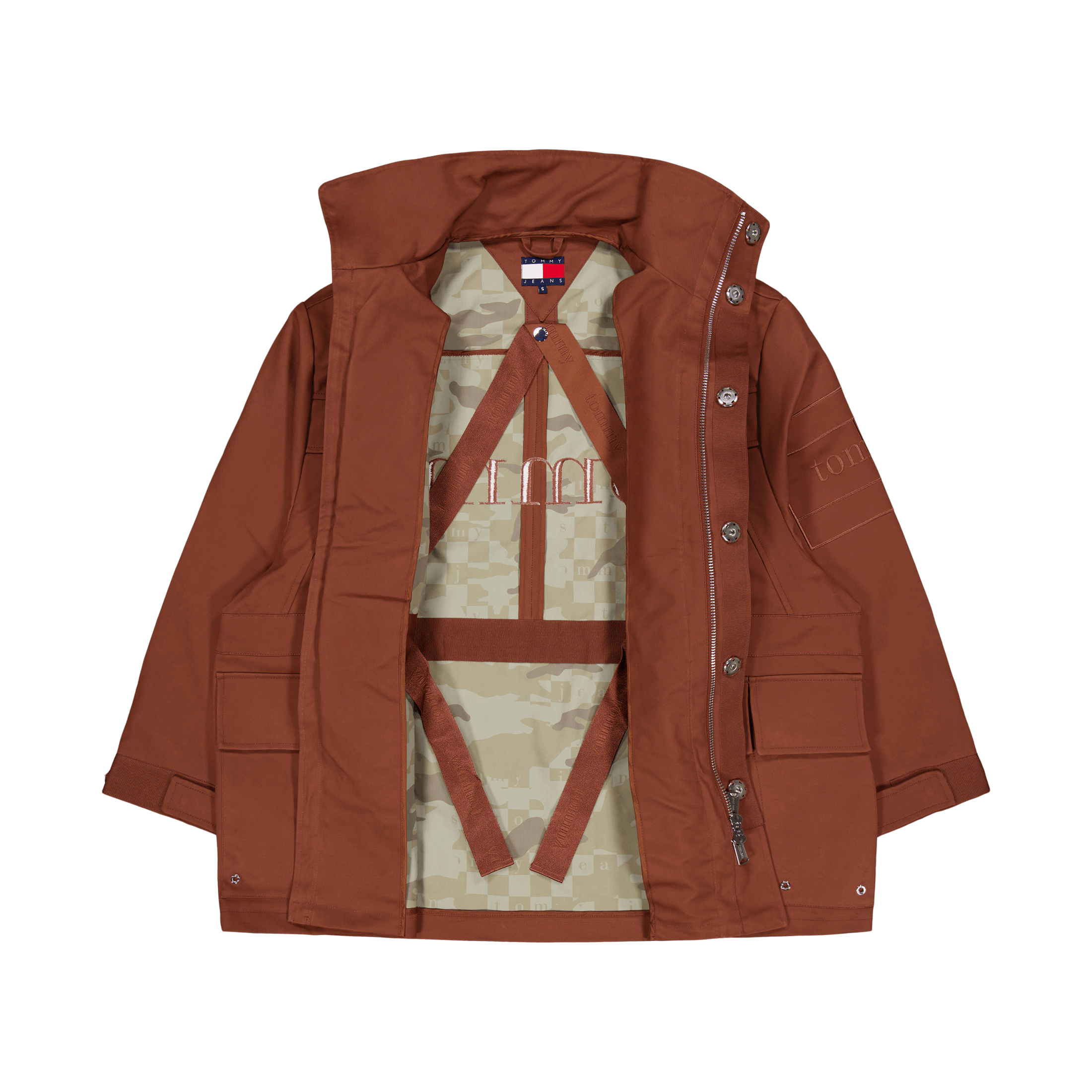 Tommy Jeans Tjcu Cotton Twill Field Jacket Pumpkin Paradise