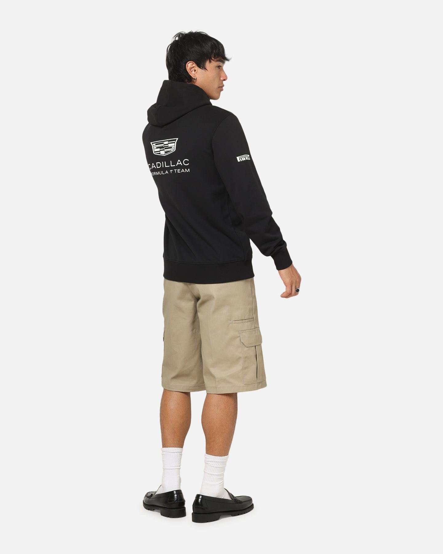 TOMMY JEANS Tommy Hilfiger x Cadillac Formula 1 Team Replica Hoodie Black