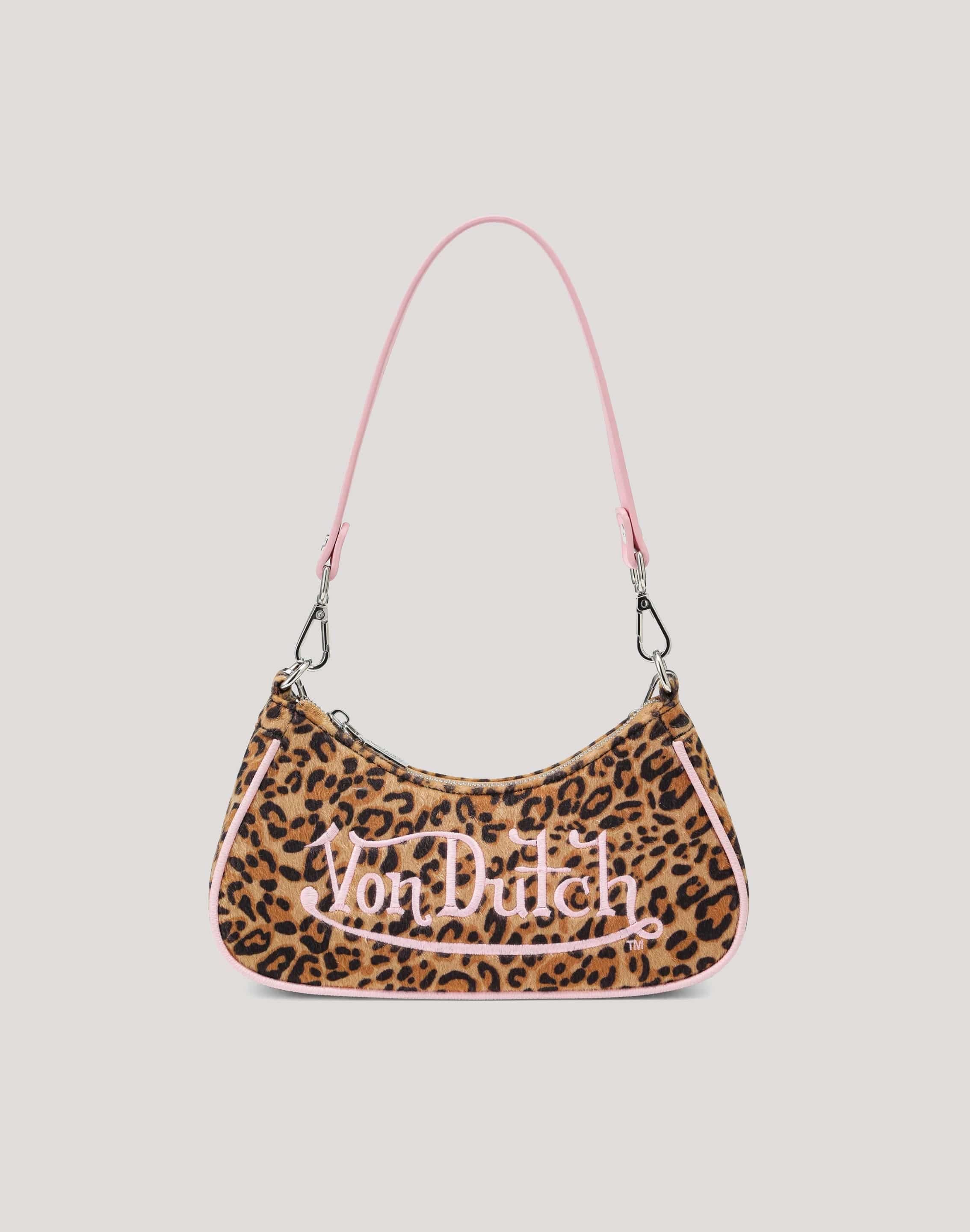 Von Dutch Cheetah Shoulder Bag