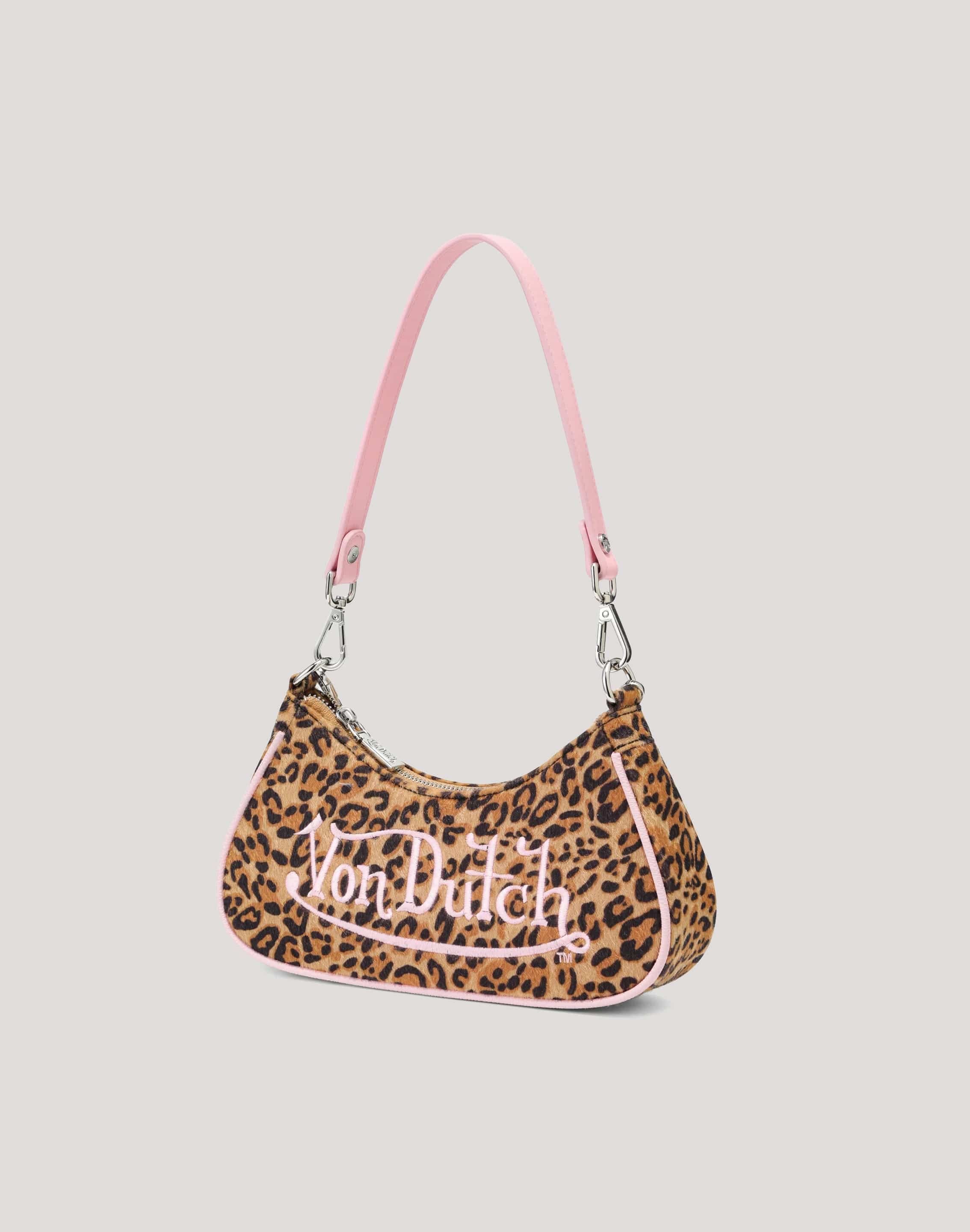Von Dutch Cheetah Shoulder Bag