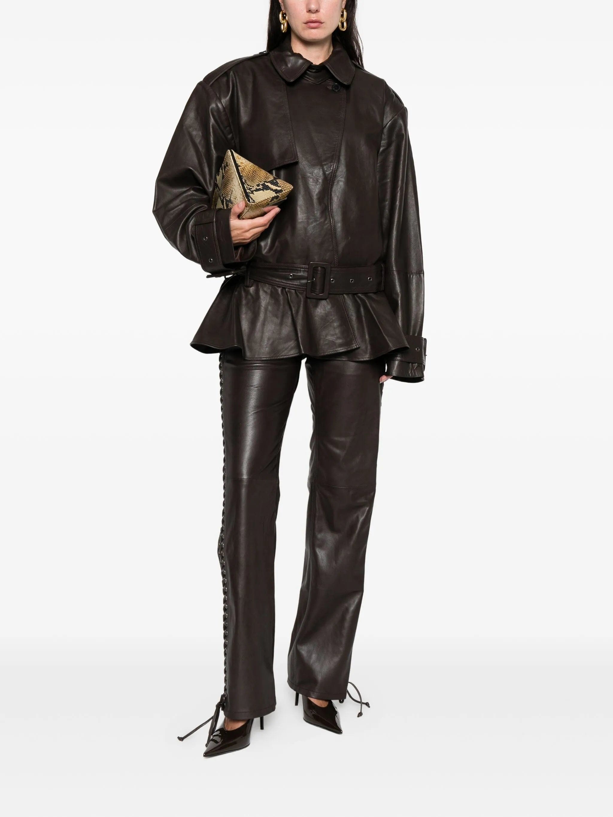 Rotate Birger Christensen leather jacket