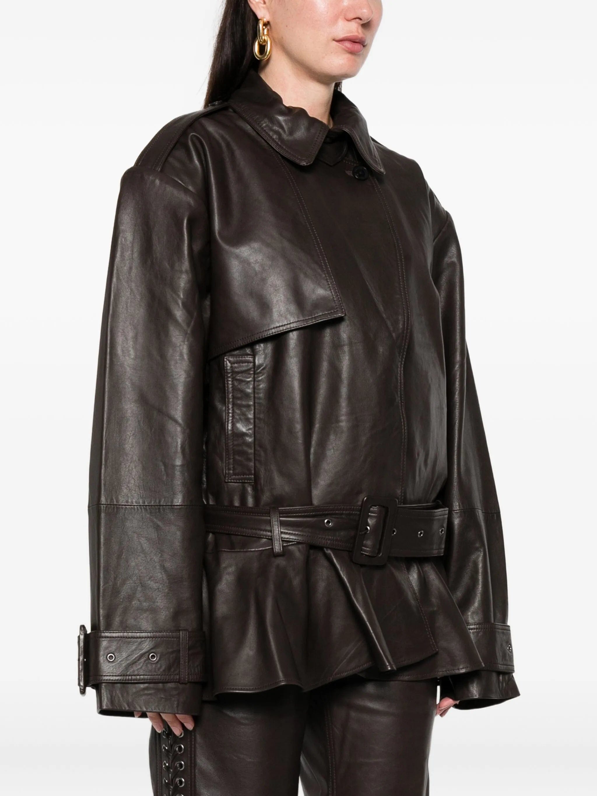 Rotate Birger Christensen leather jacket