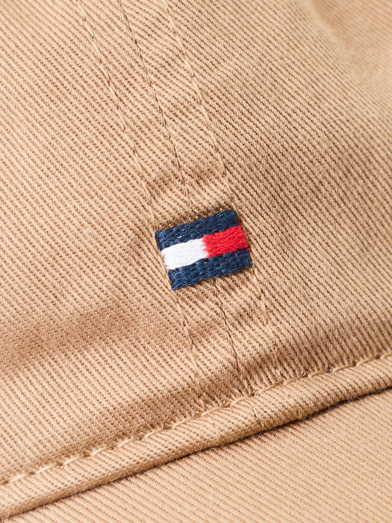 Tommy Hilfiger Flag Soft 6 Panel Cap Beige