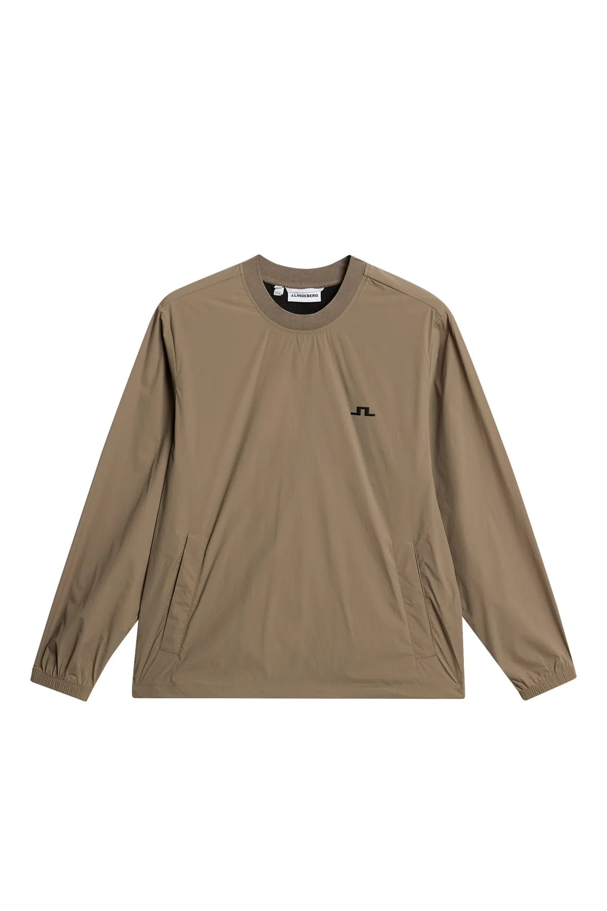 J. Lindeberg Ulf Crewneck Windbreaker - Brindle