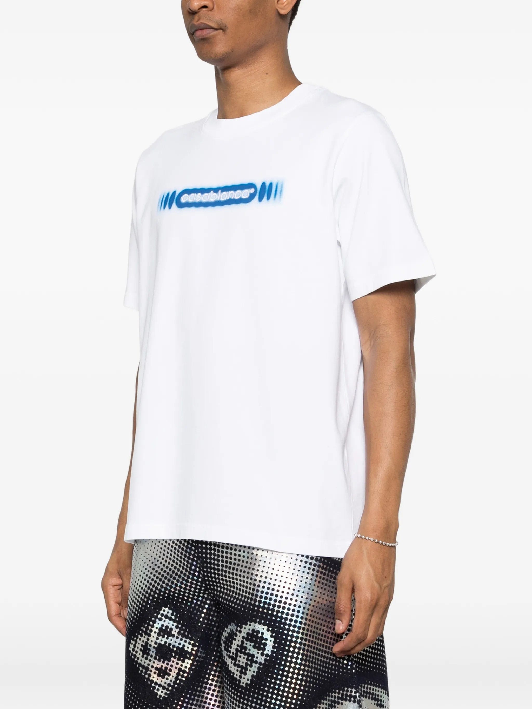 Casablanca radiating - logo T - shirt