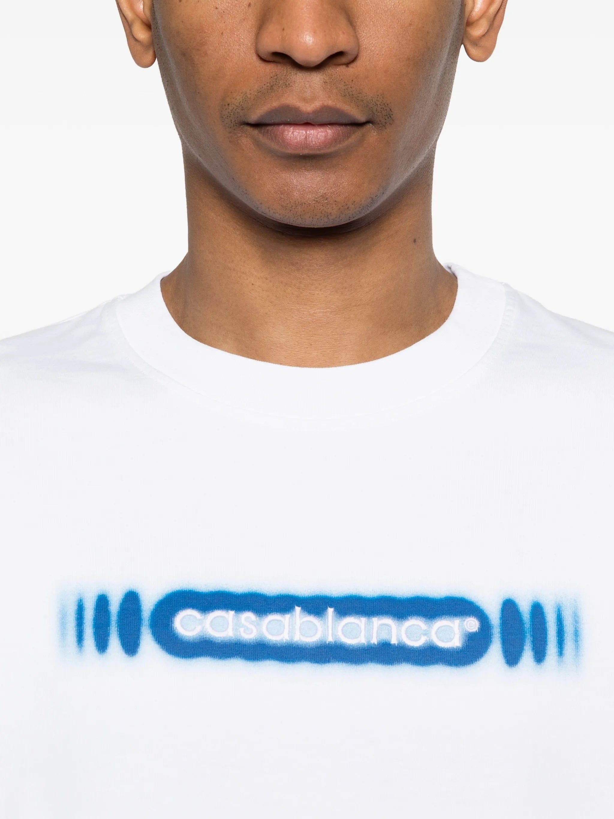 Casablanca radiating - logo T - shirt