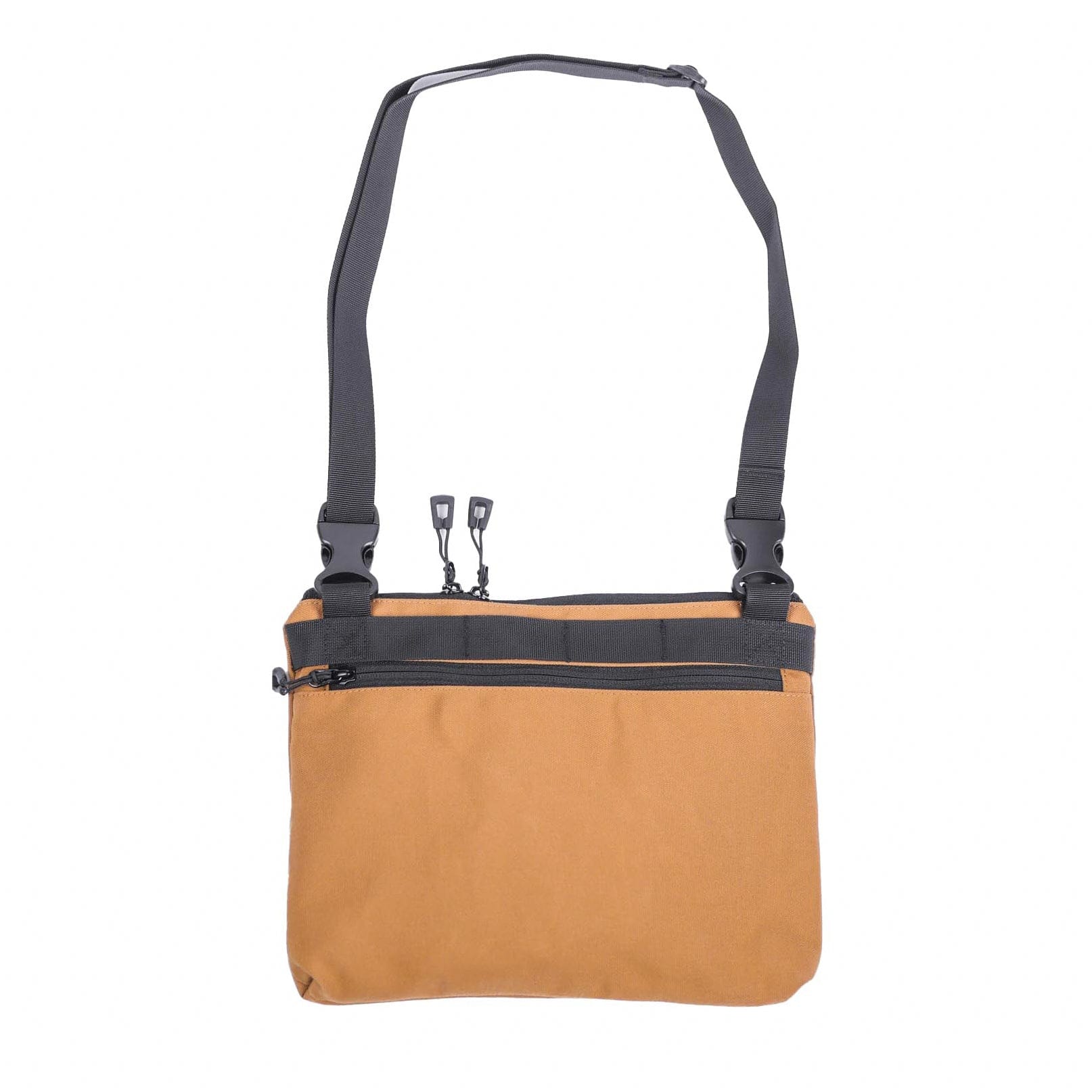Proper Compact Sling Bag Wooden Brown