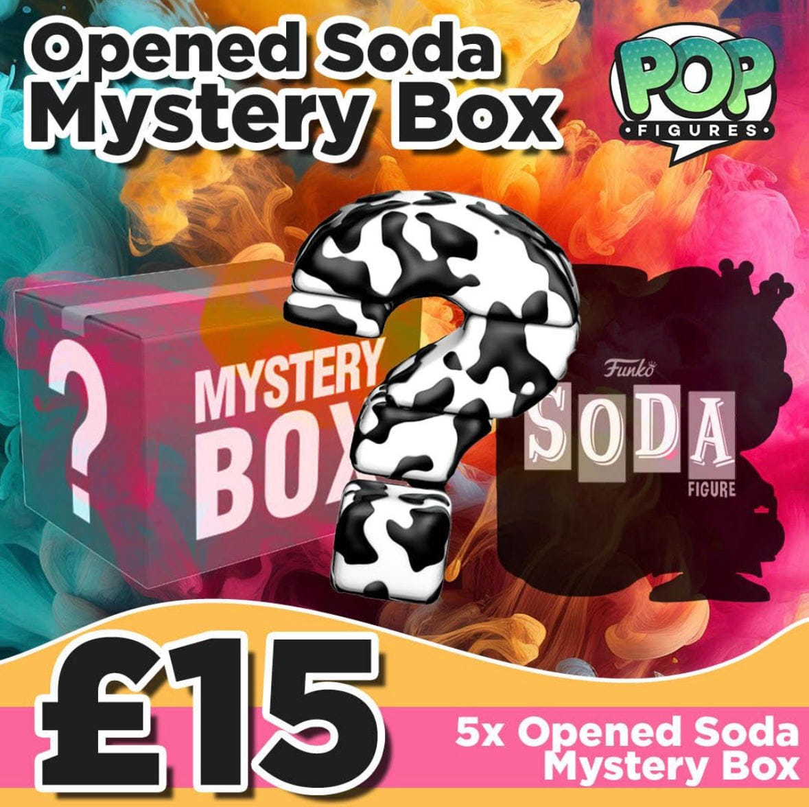 Pop Figures | Funko | Pop Funko | Funko Pop Mystery Opened Soda