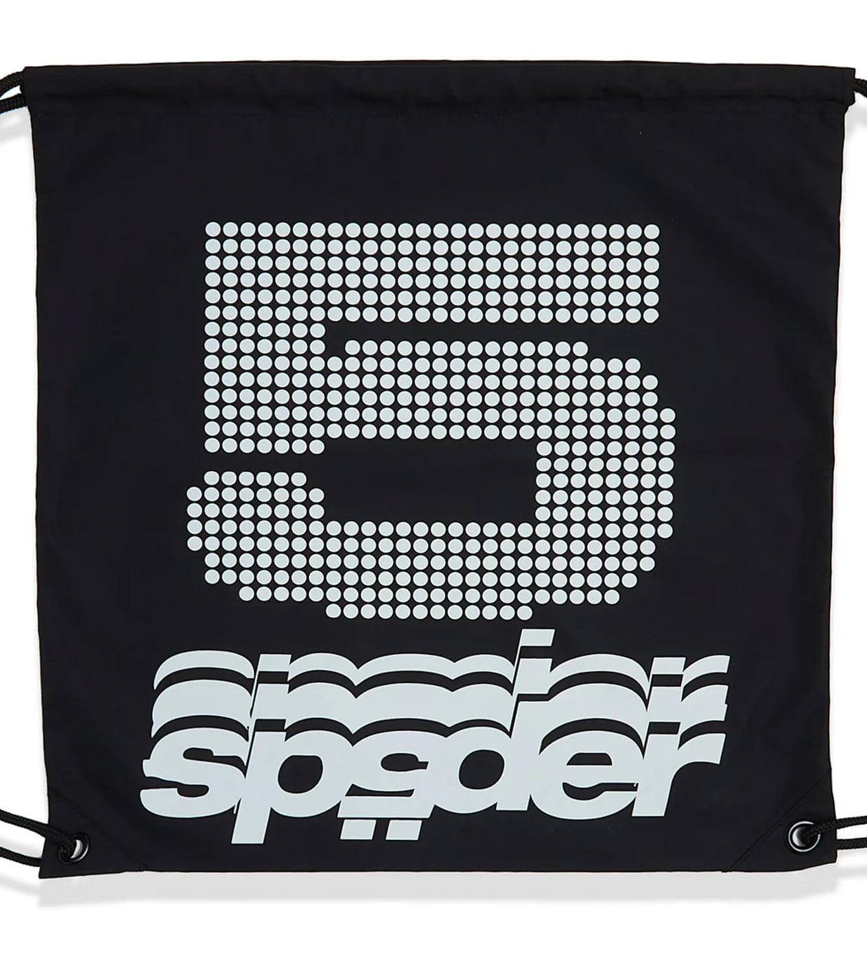 Sp5der Worldwide Sp5der Big 5 Cinch Bag Black