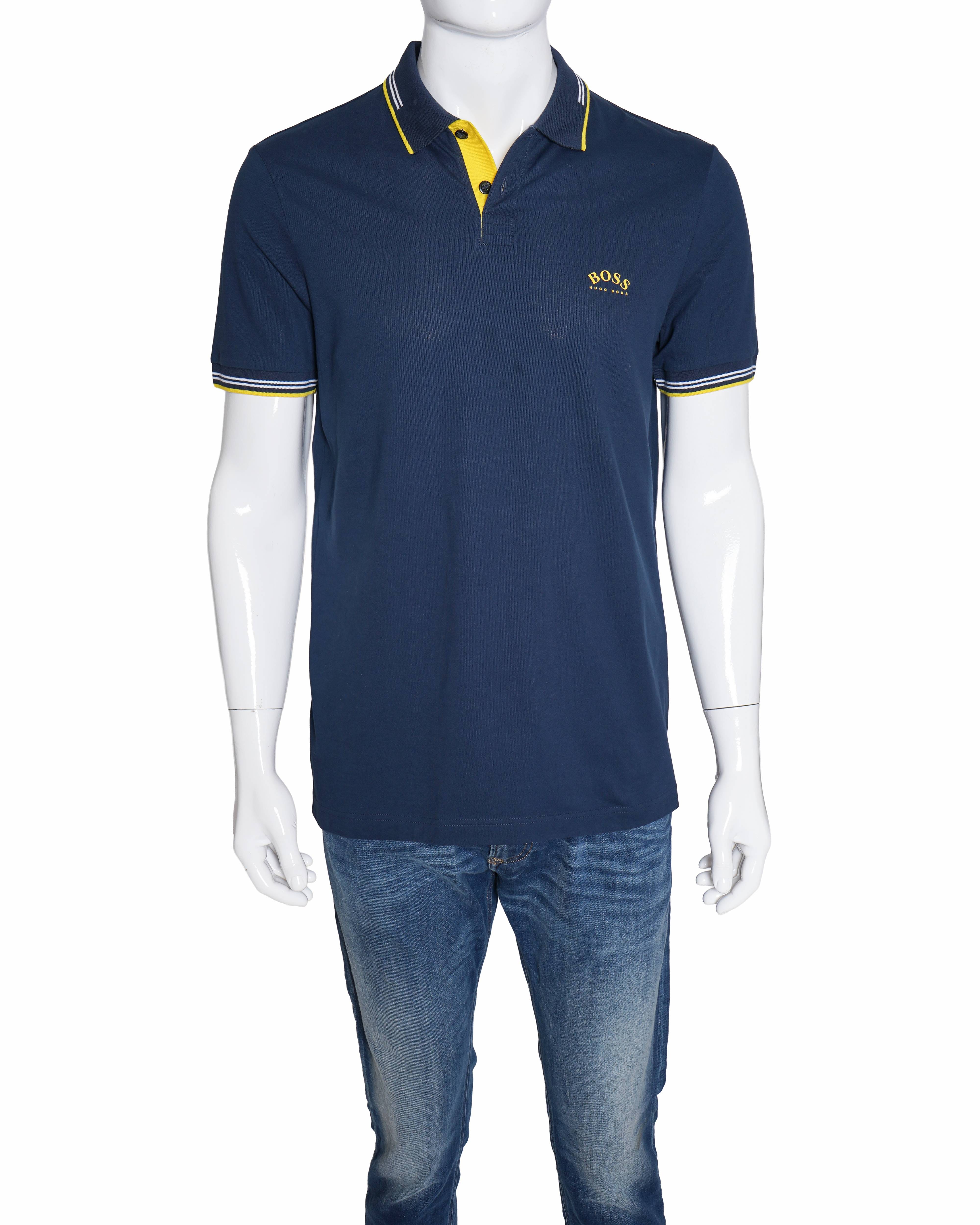 Hugo Boss Navy Blue Polo T - shirt