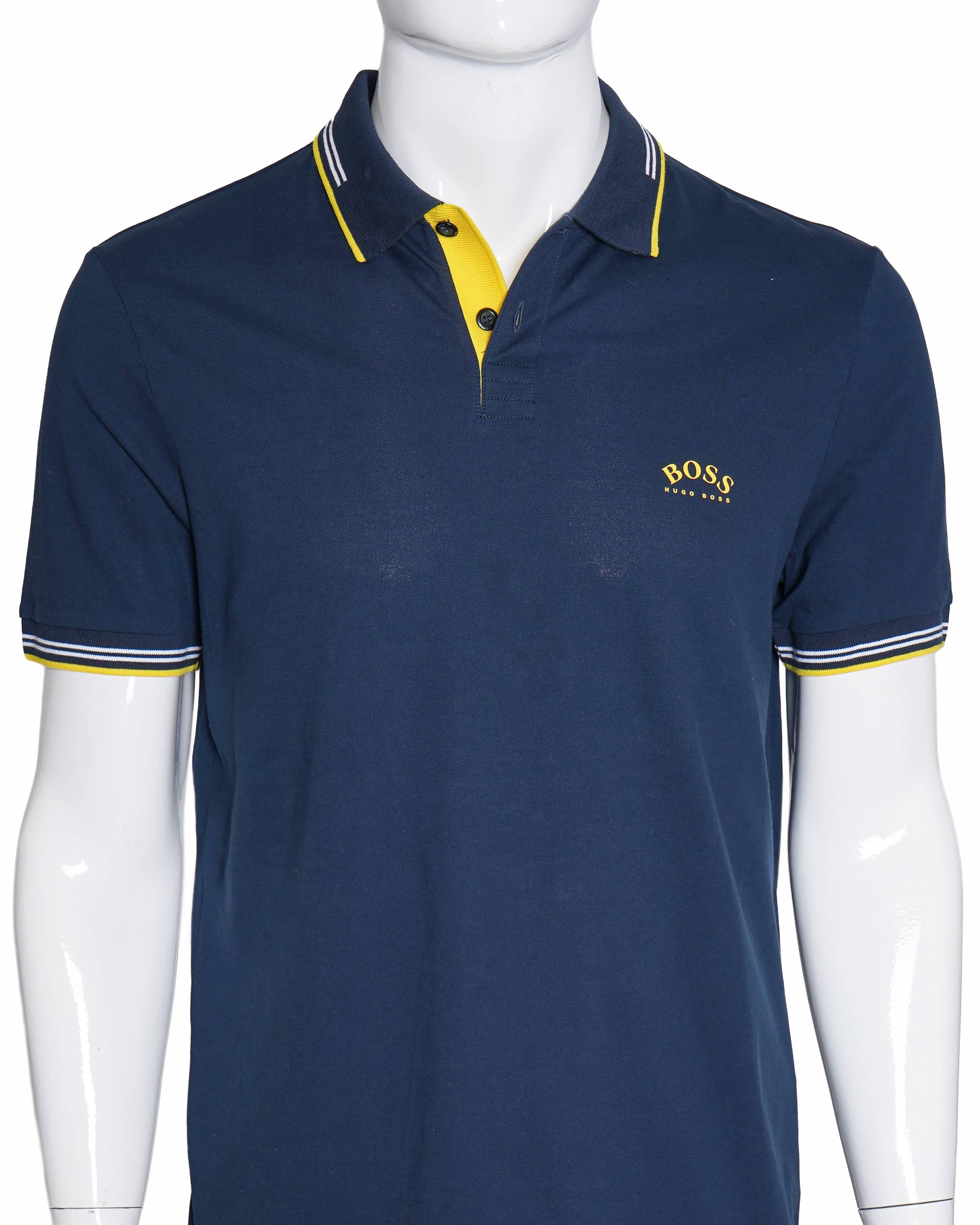 Hugo Boss Navy Blue Polo T - shirt
