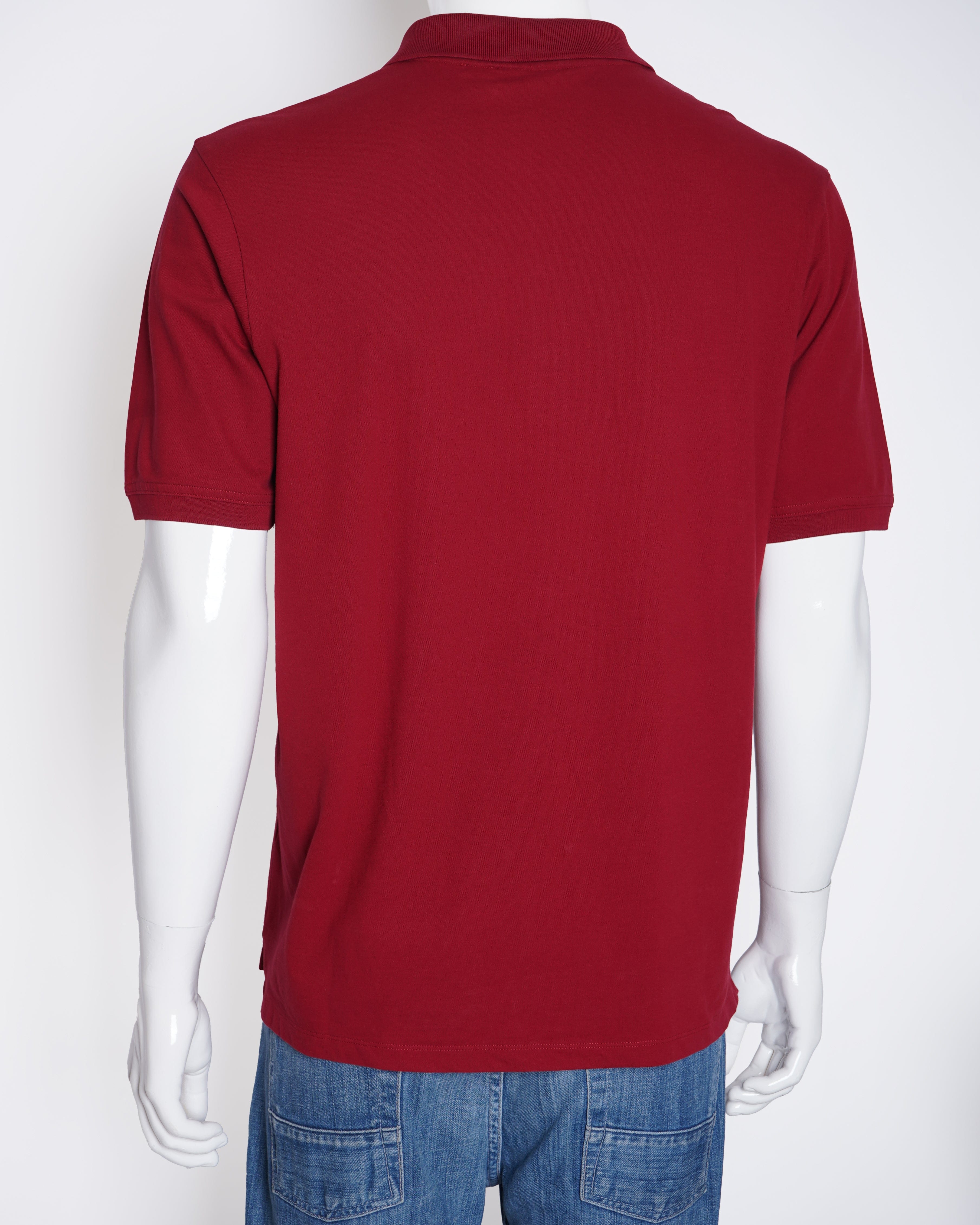 Hugo Boss Polo Men's T-Shirt In Dark Red