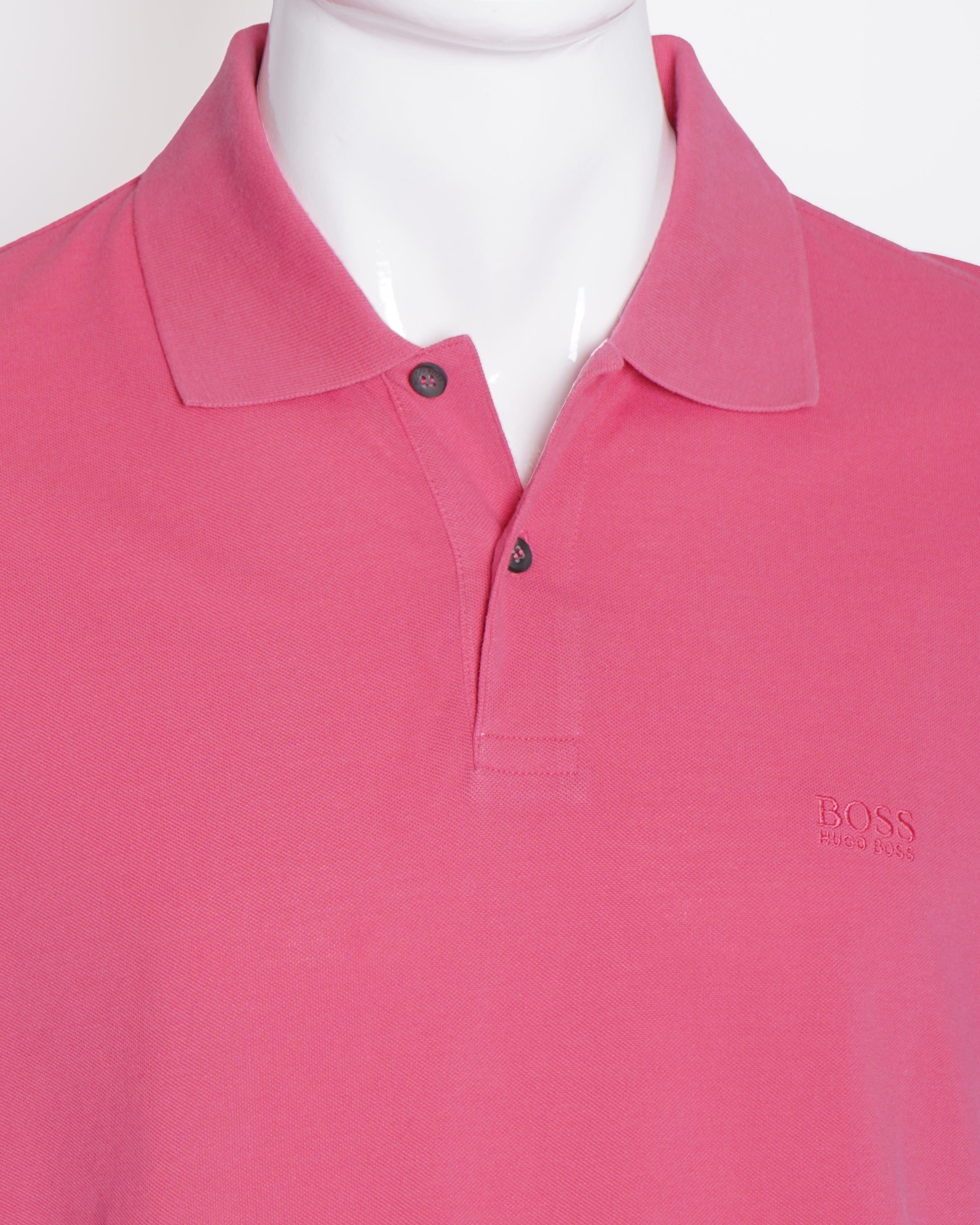 Hugo Boss Polo Men's T-Shirt In Pink