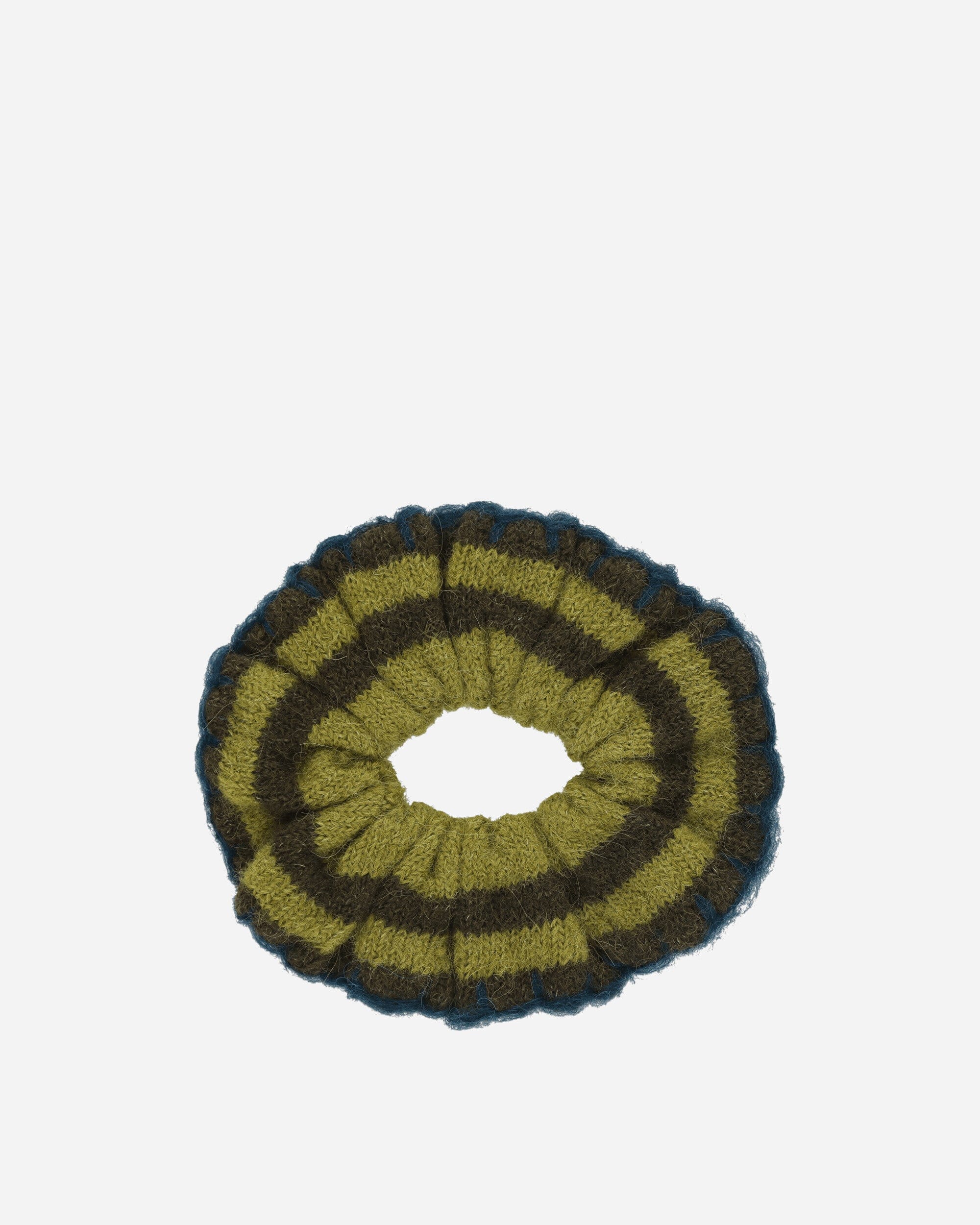 Brain Dead Lulu Stripe Scrunchie Green