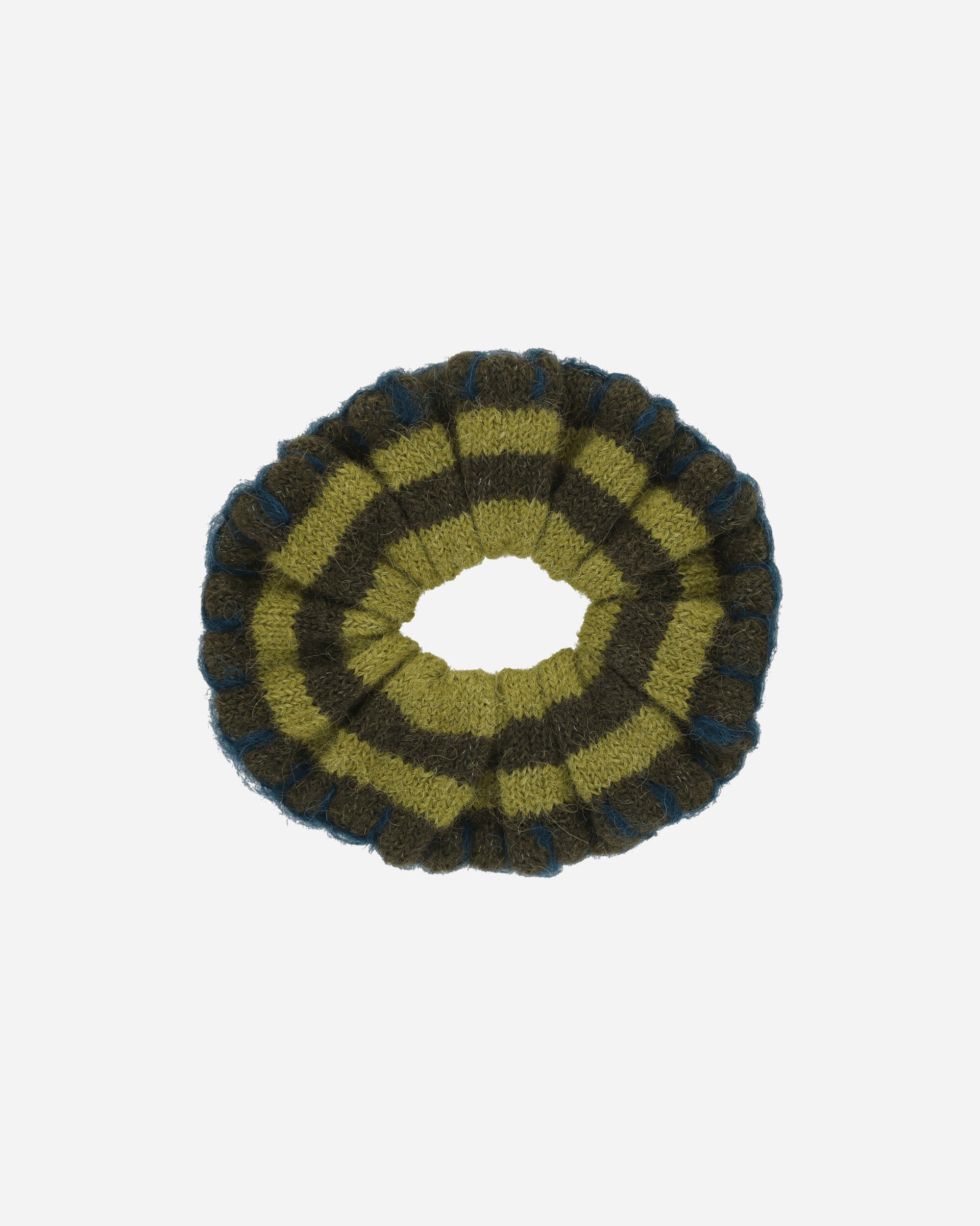Brain Dead Lulu Stripe Scrunchie Green