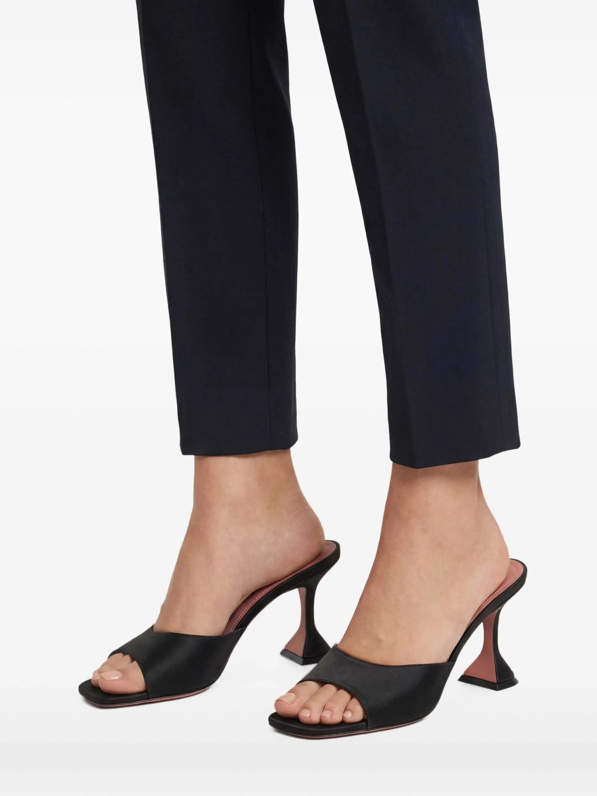 Amina Muaddi Lupita square - toe sandals