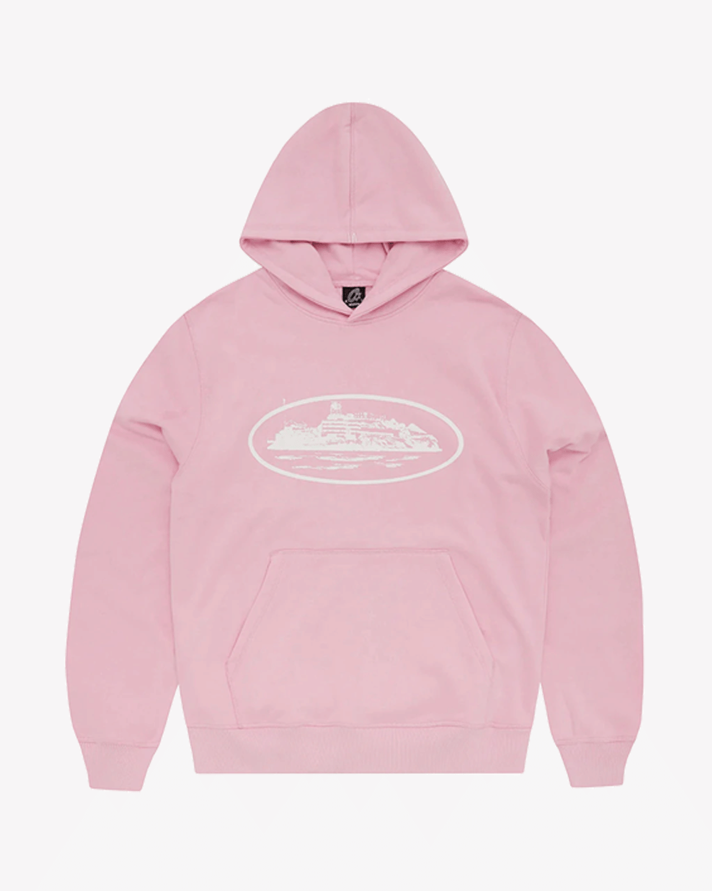 CORTEIZ SS24 ALCATRAZ PINK HOODIE
