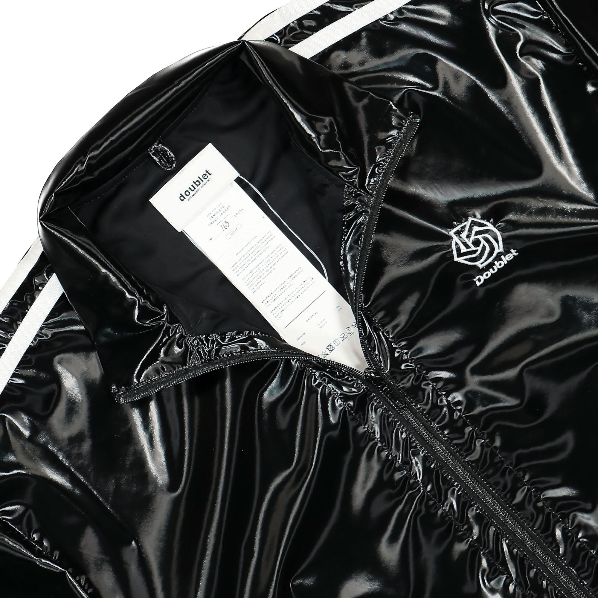 Doublet Laminate Track Jacket