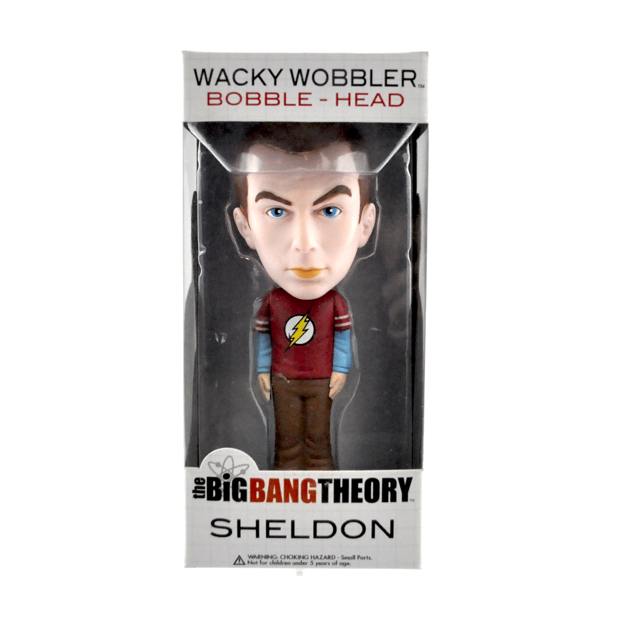 Funko Wacky Wobbler Sheldon Flash Shirt, Big Bang Theory