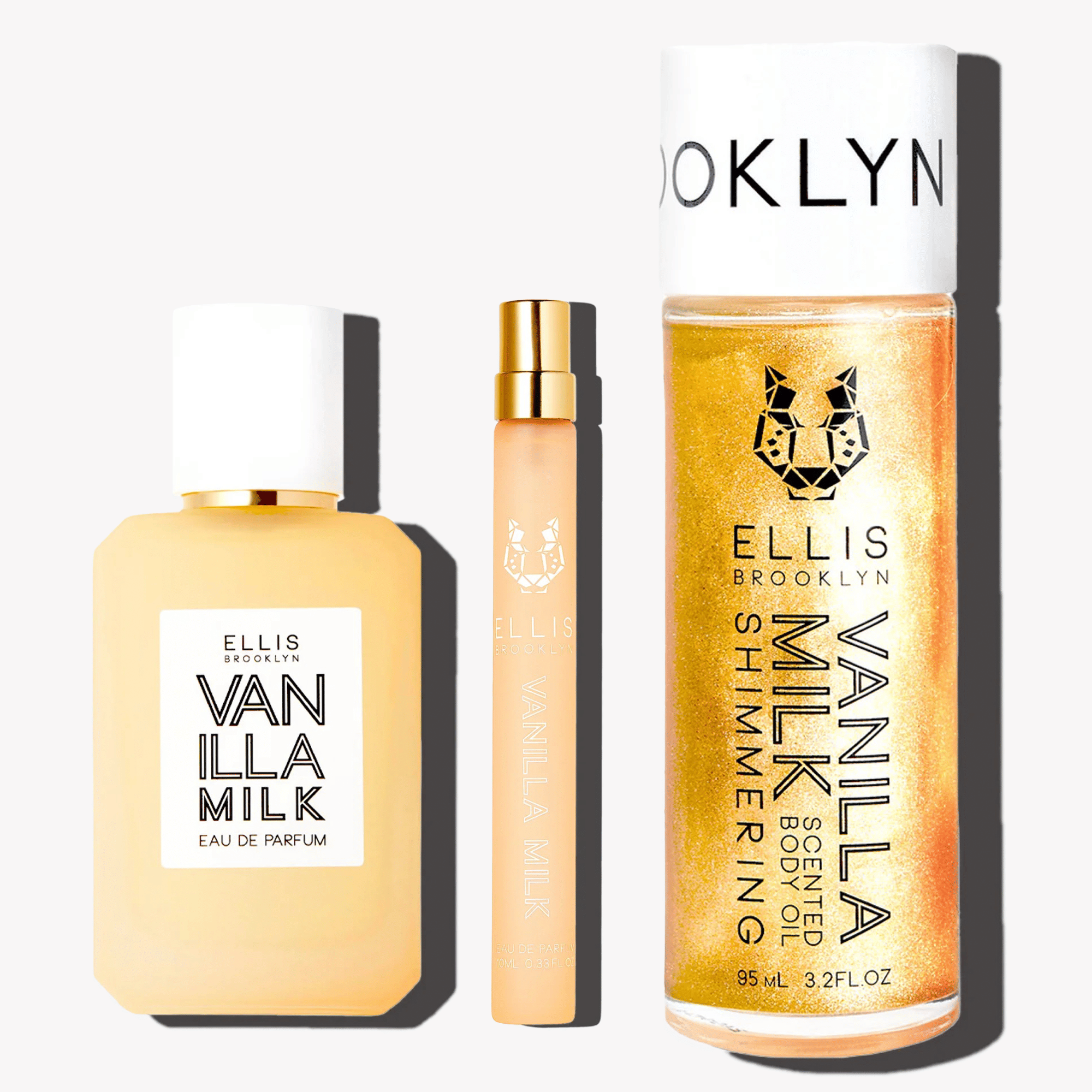 VANILLA MILK Fragrance and Body Oil Trio