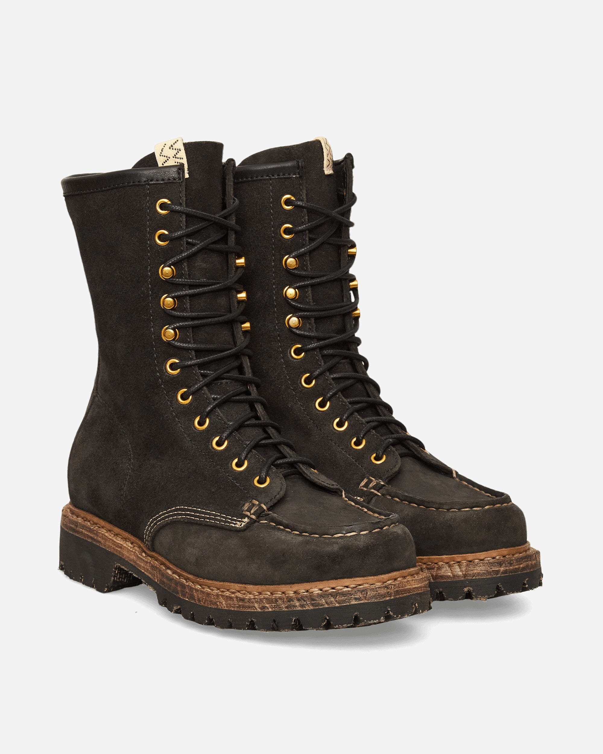 Visvim Scout Moc Boots - Folk Black