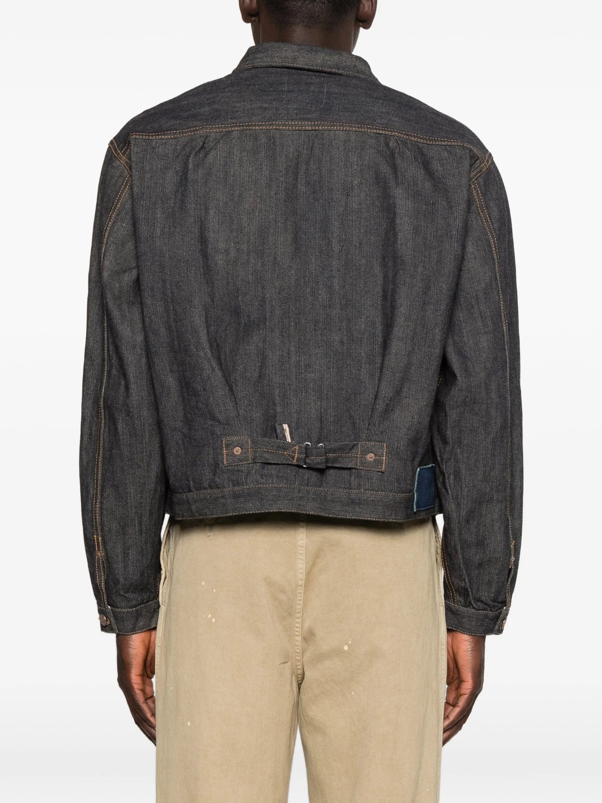 Visvim Mud OD denim jacket