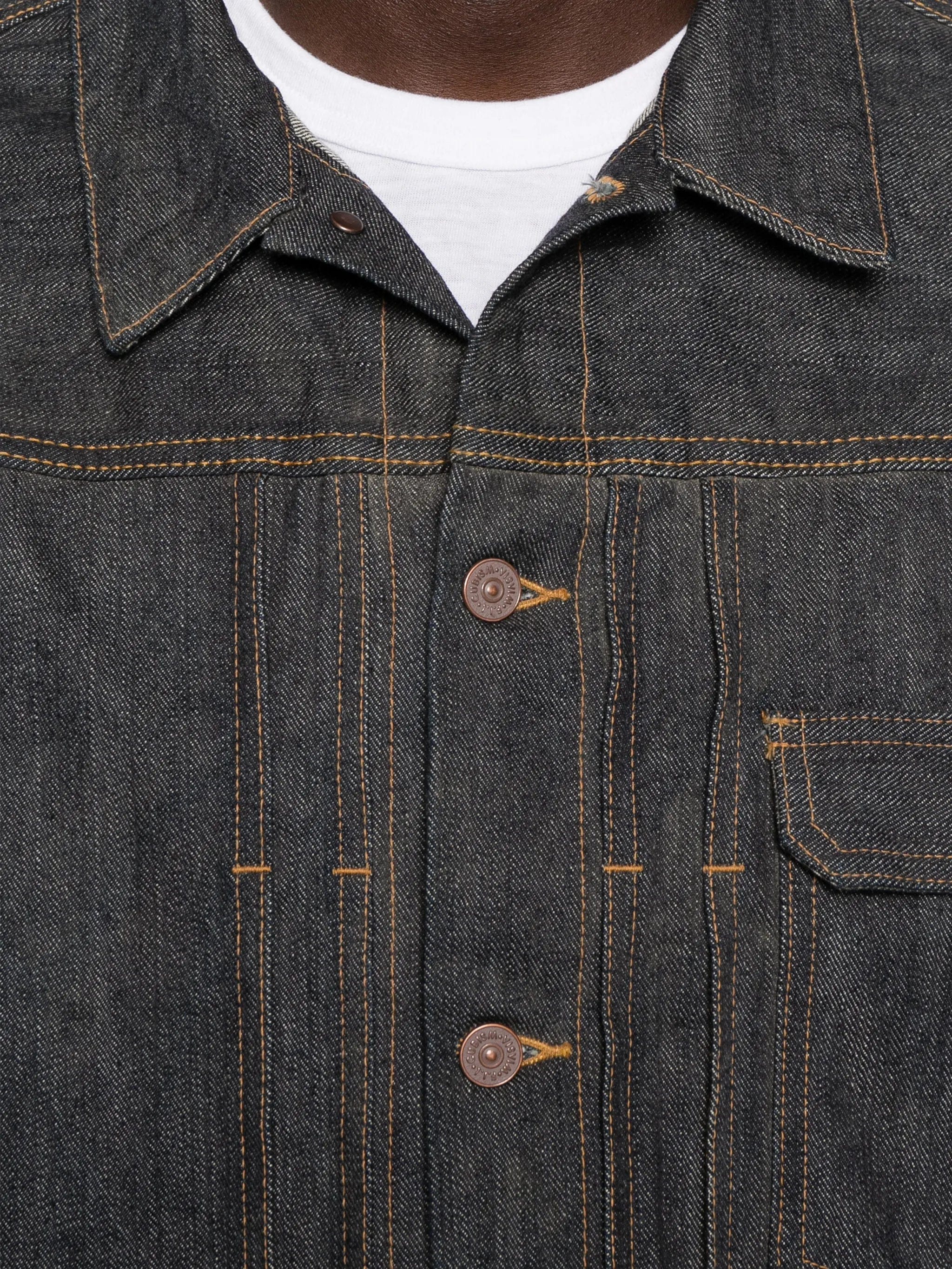 Visvim Mud OD denim jacket