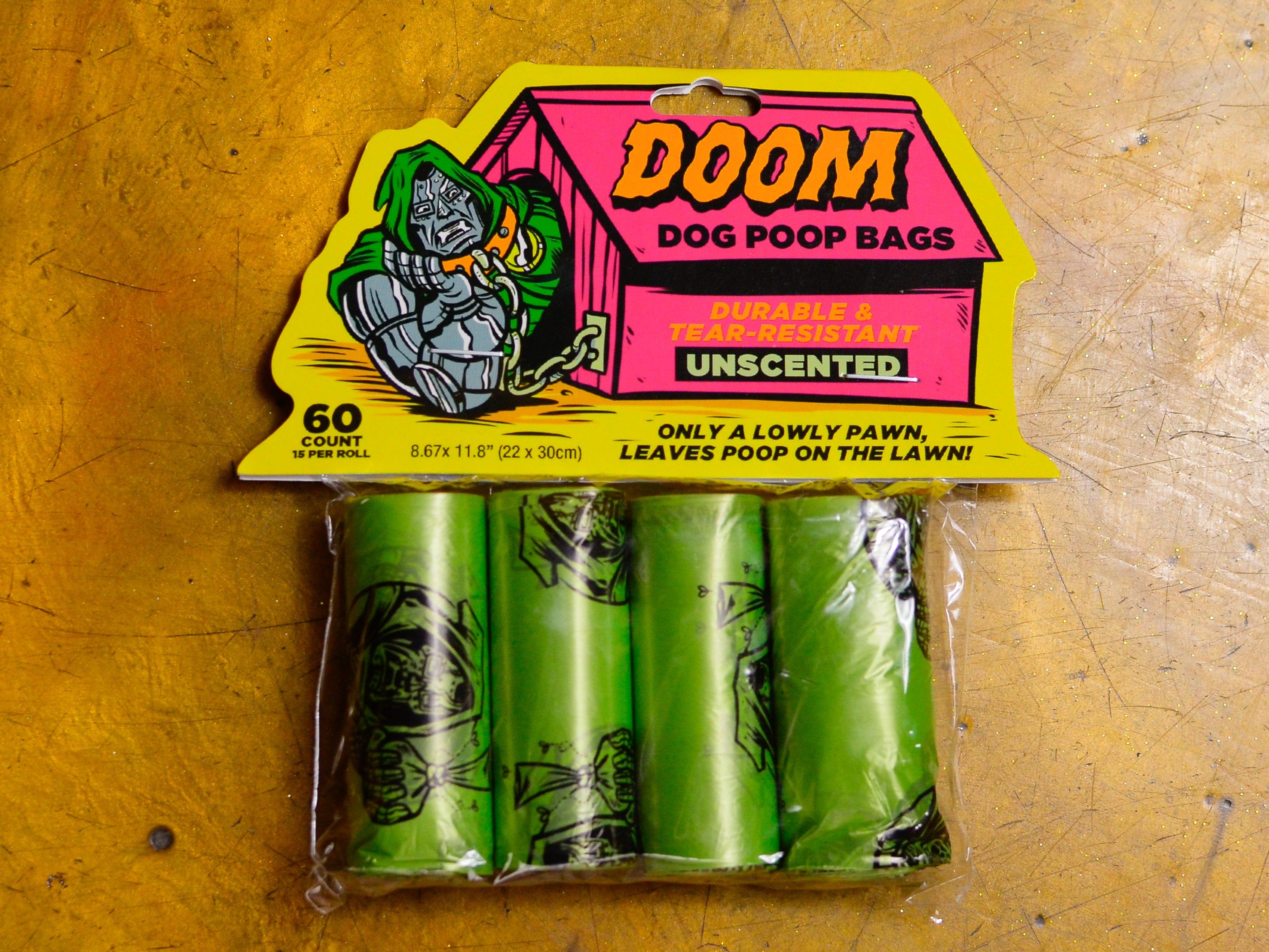 Rubbish Rubbish Doom Brand Poop Bags