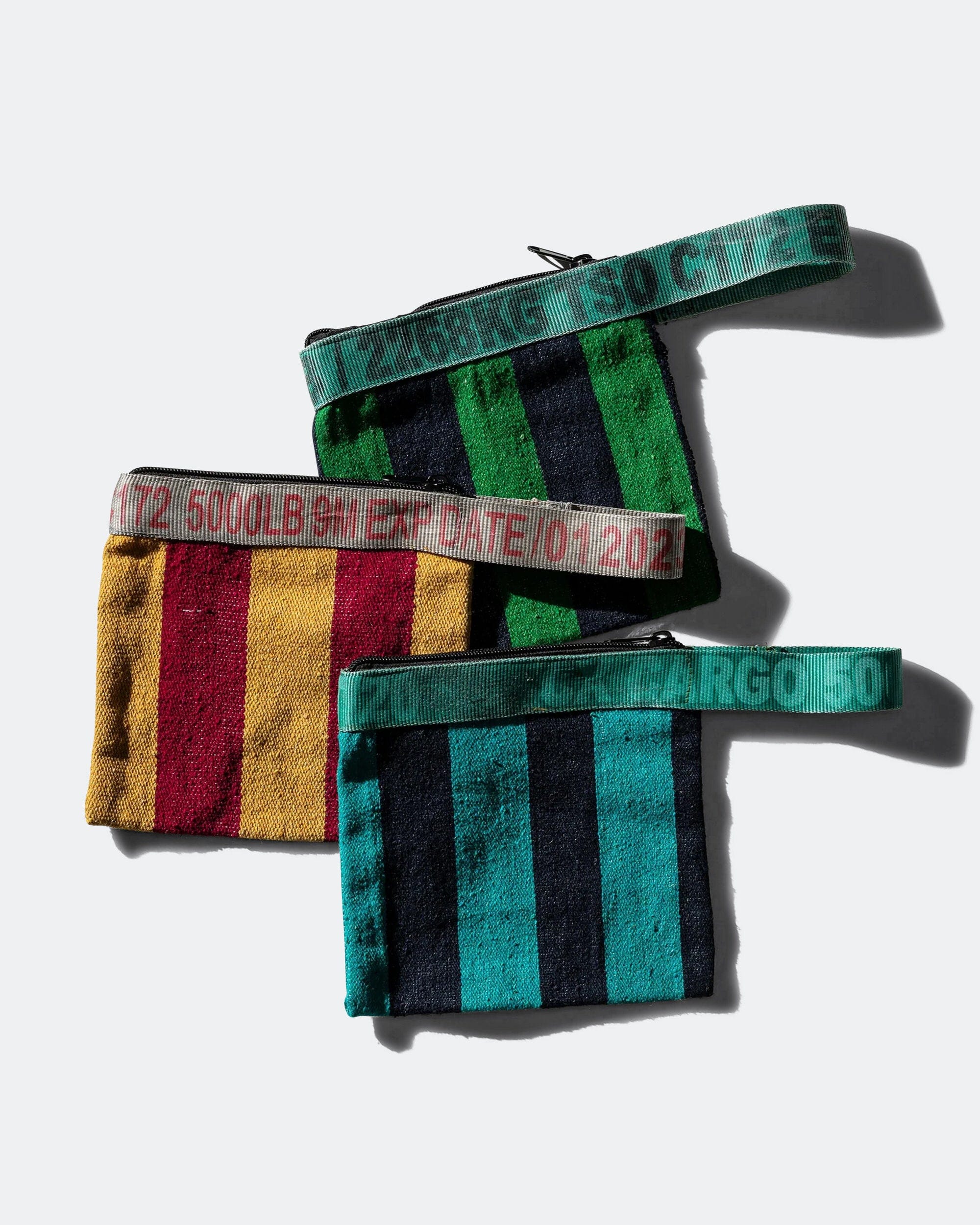 Puebco Rug Pouch - Mustard/Burgundy