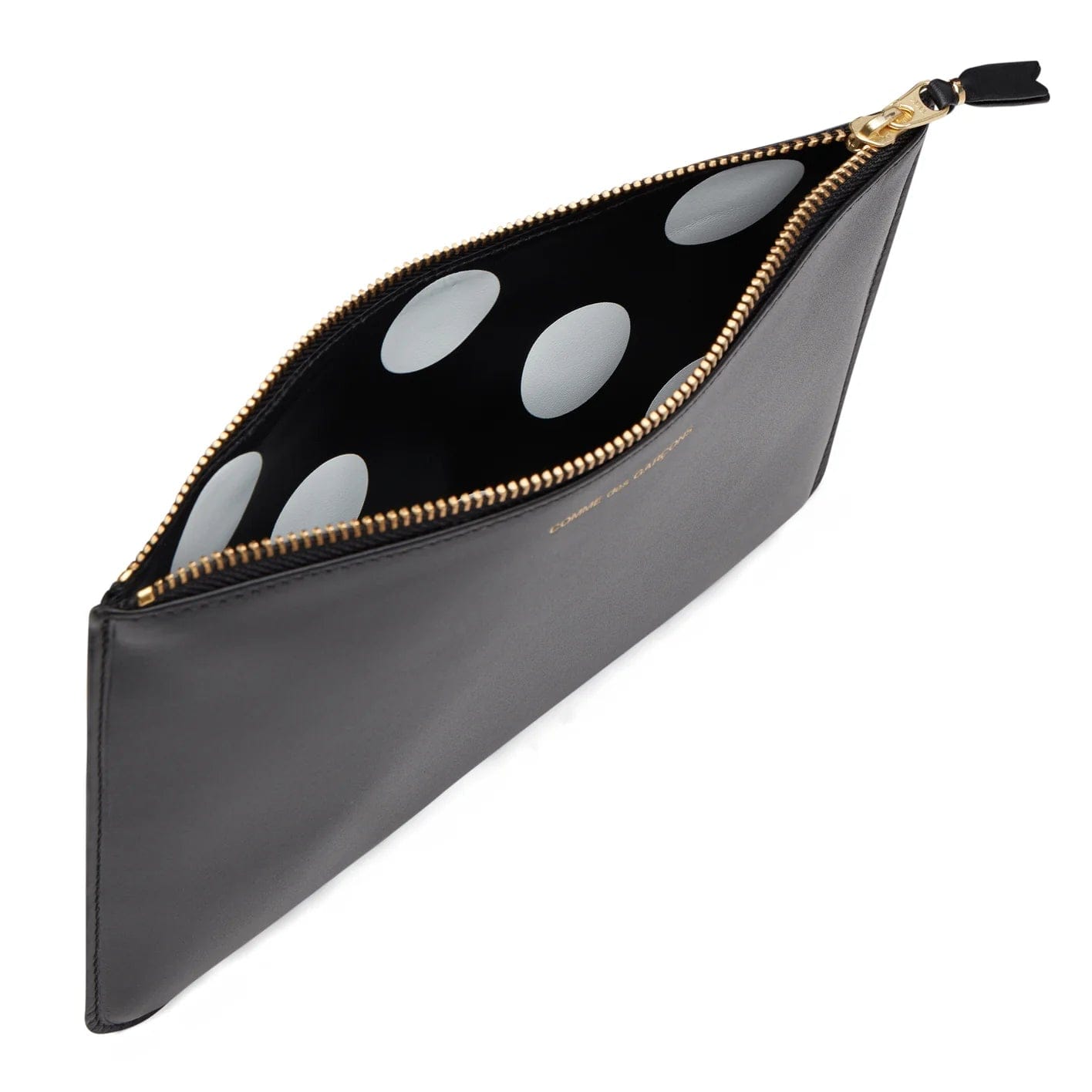 Cdg Wallet - Inside Polka Dot Zip Pouch - (Polka Dot SA5100)