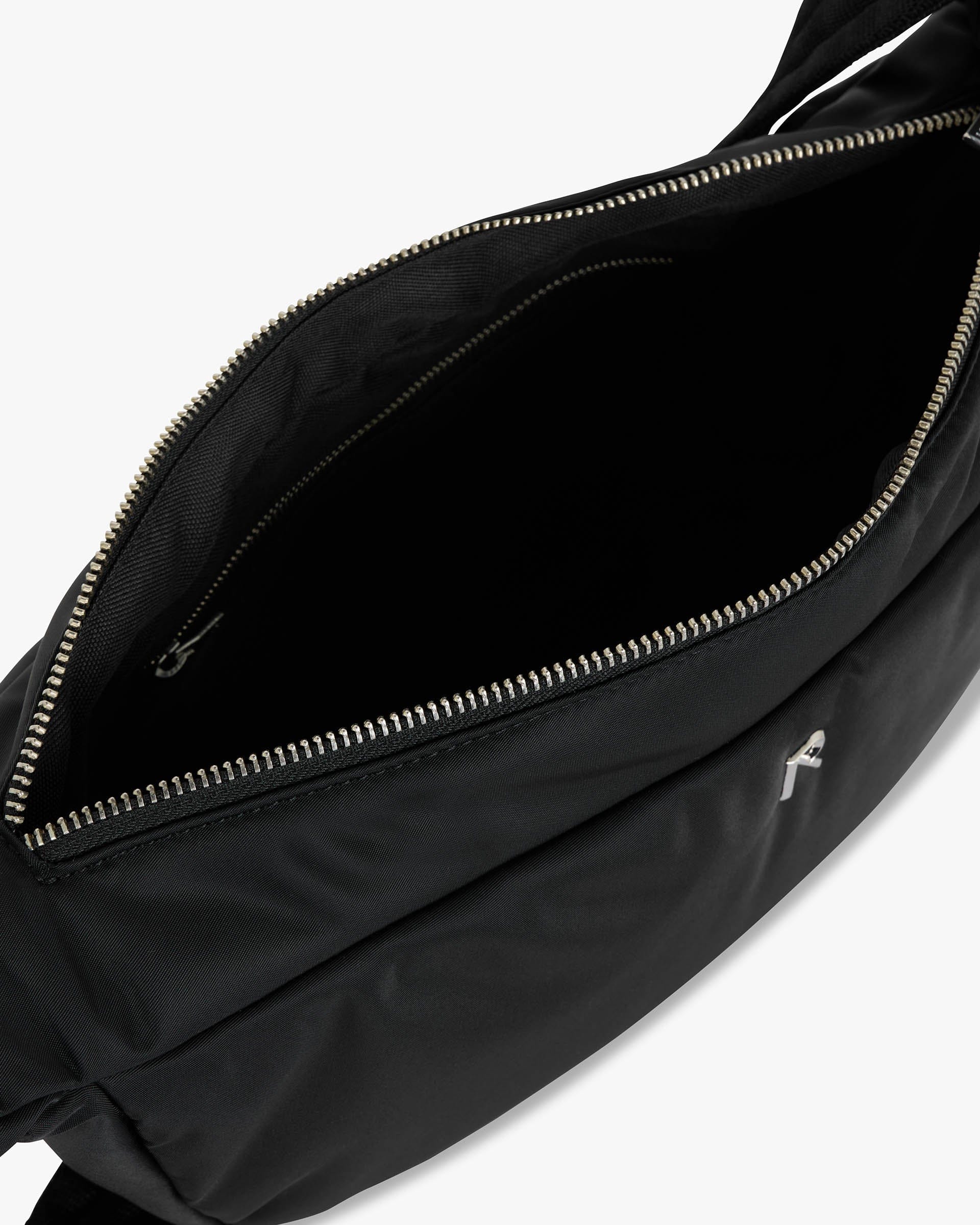 FW24 Initial Nylon Sling Bag - Black