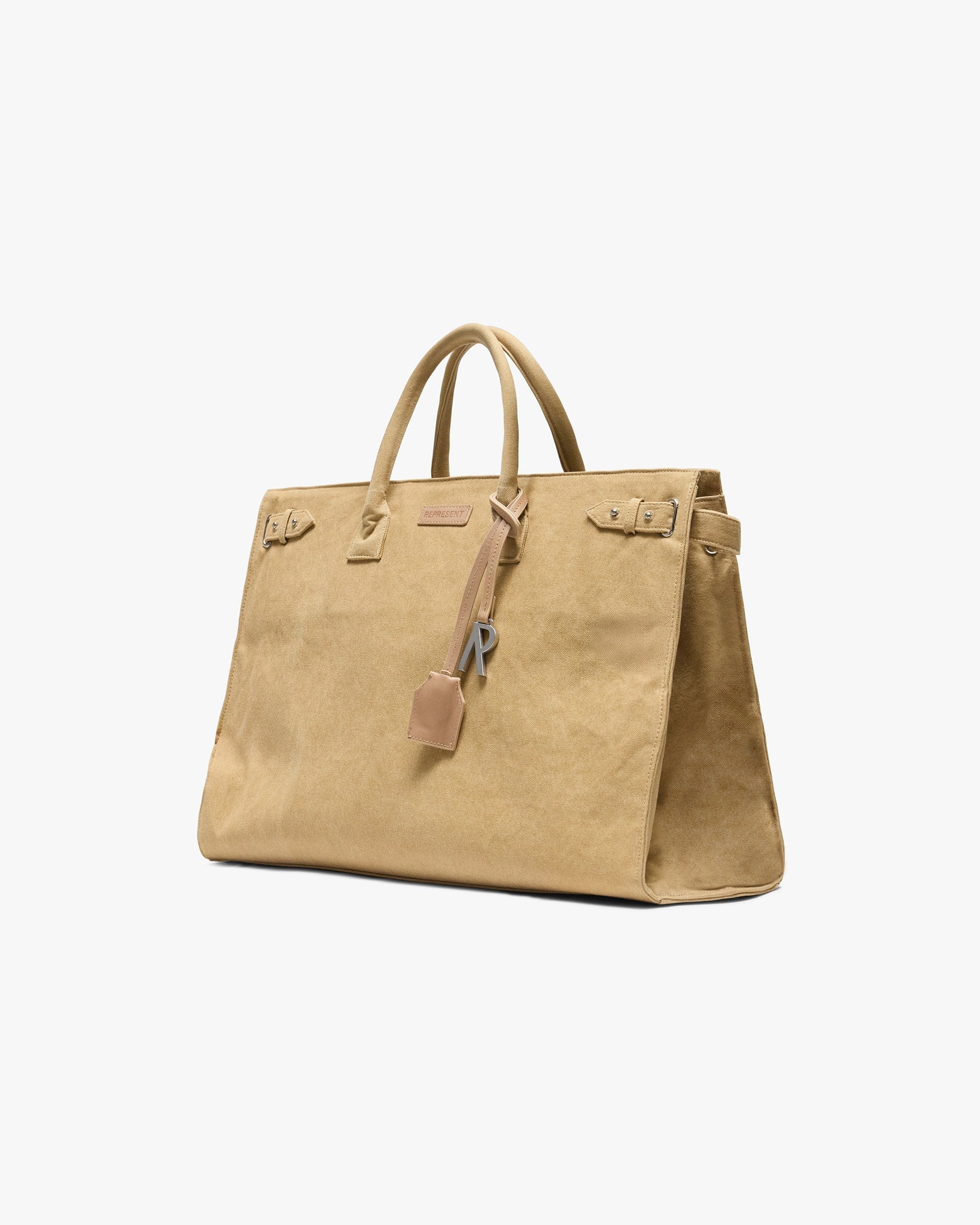 SS26 HTN Canvas Bag - Tan