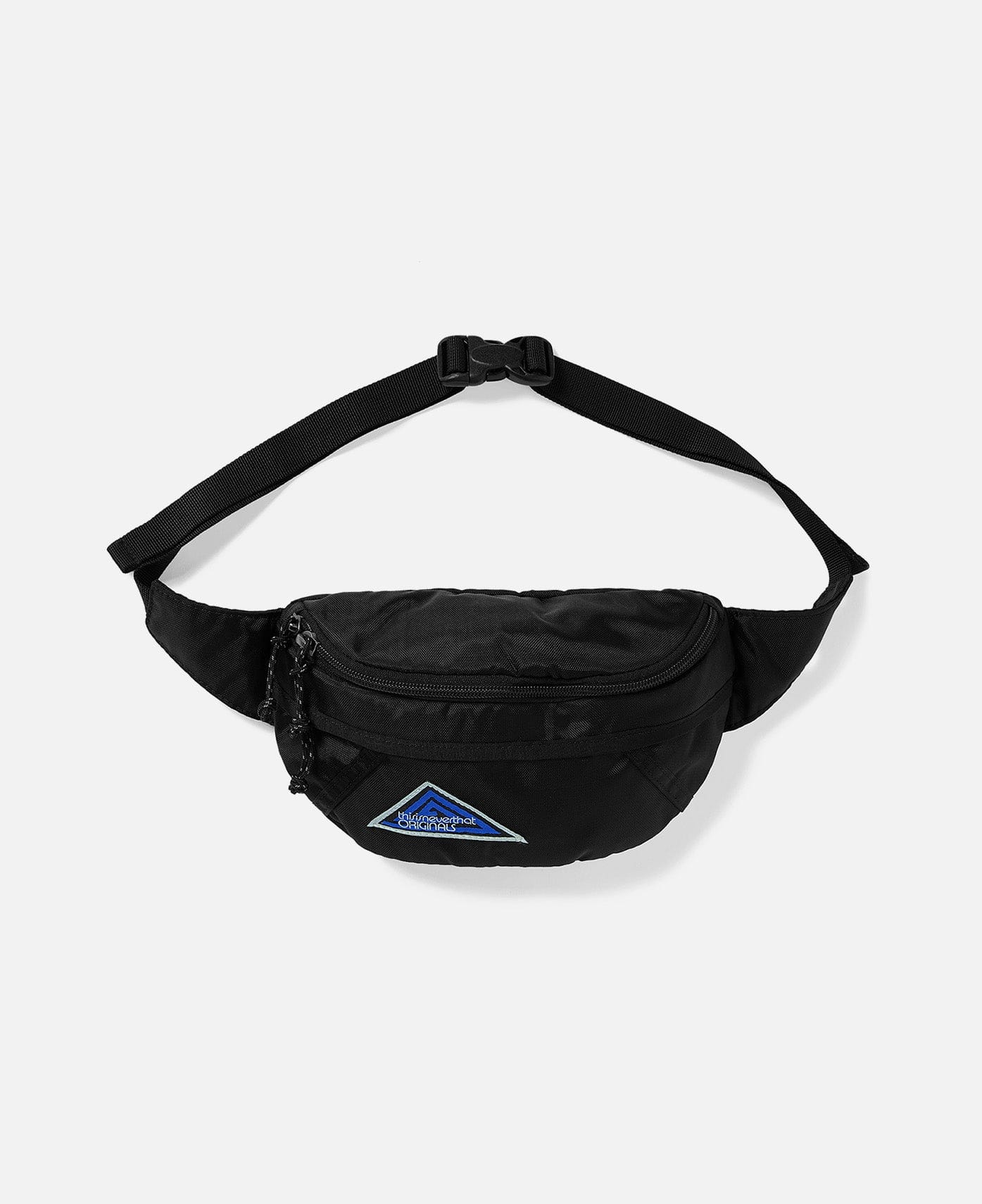 Thisisneverthat® Washed Nylon Waist Bag (Black)