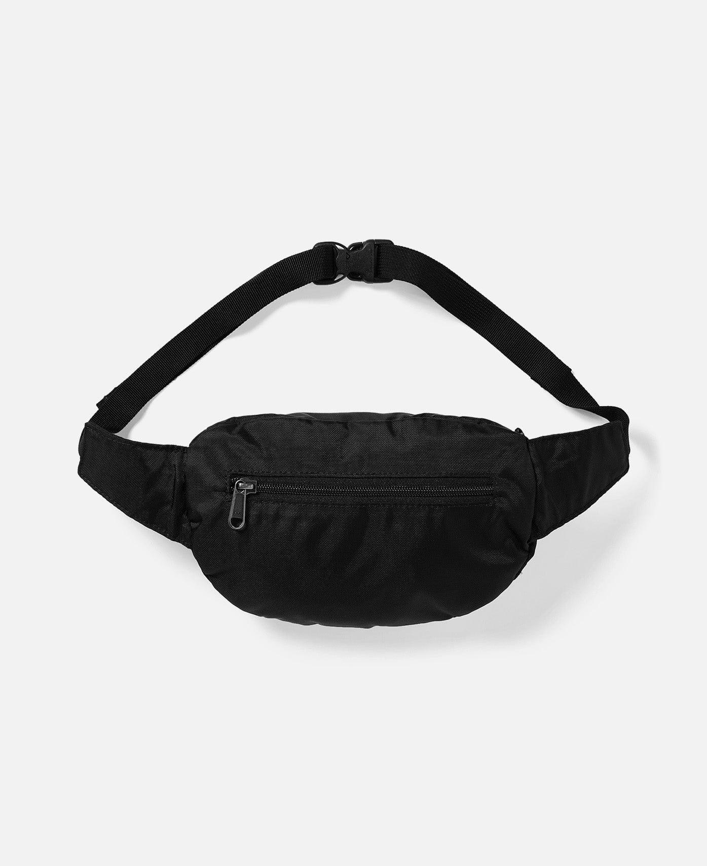 Thisisneverthat® Washed Nylon Waist Bag (Black)