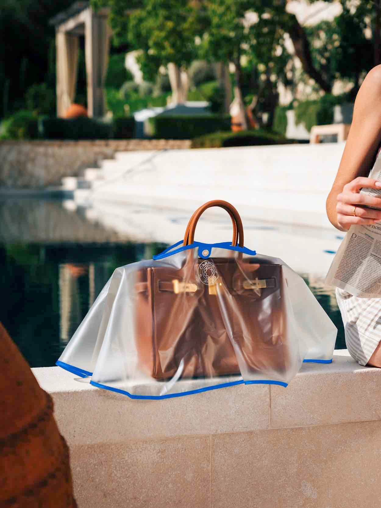 Blue Bag Rain Cover with Blue Trim ASL9355