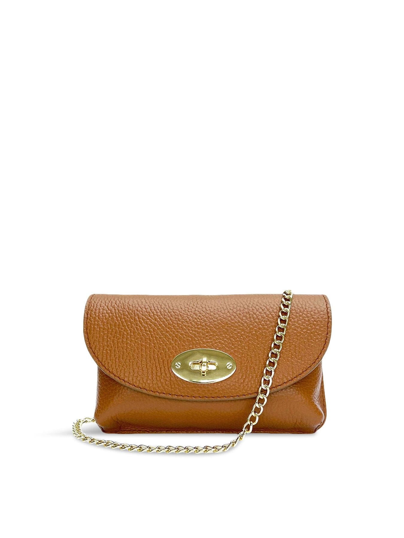 Apatchy London The Mila Tan Leather Phone Bag
