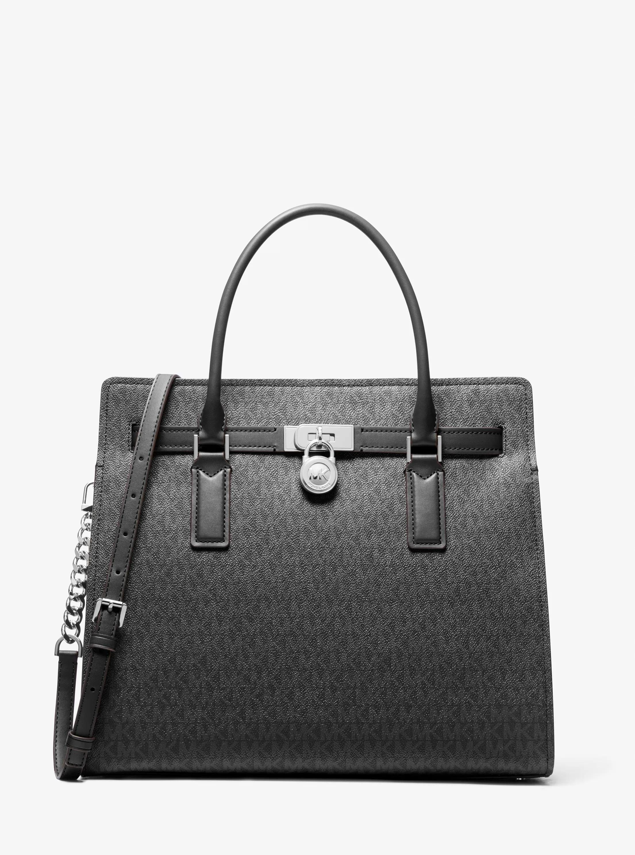Hamilton Moderne Large Signature Logo Satchel