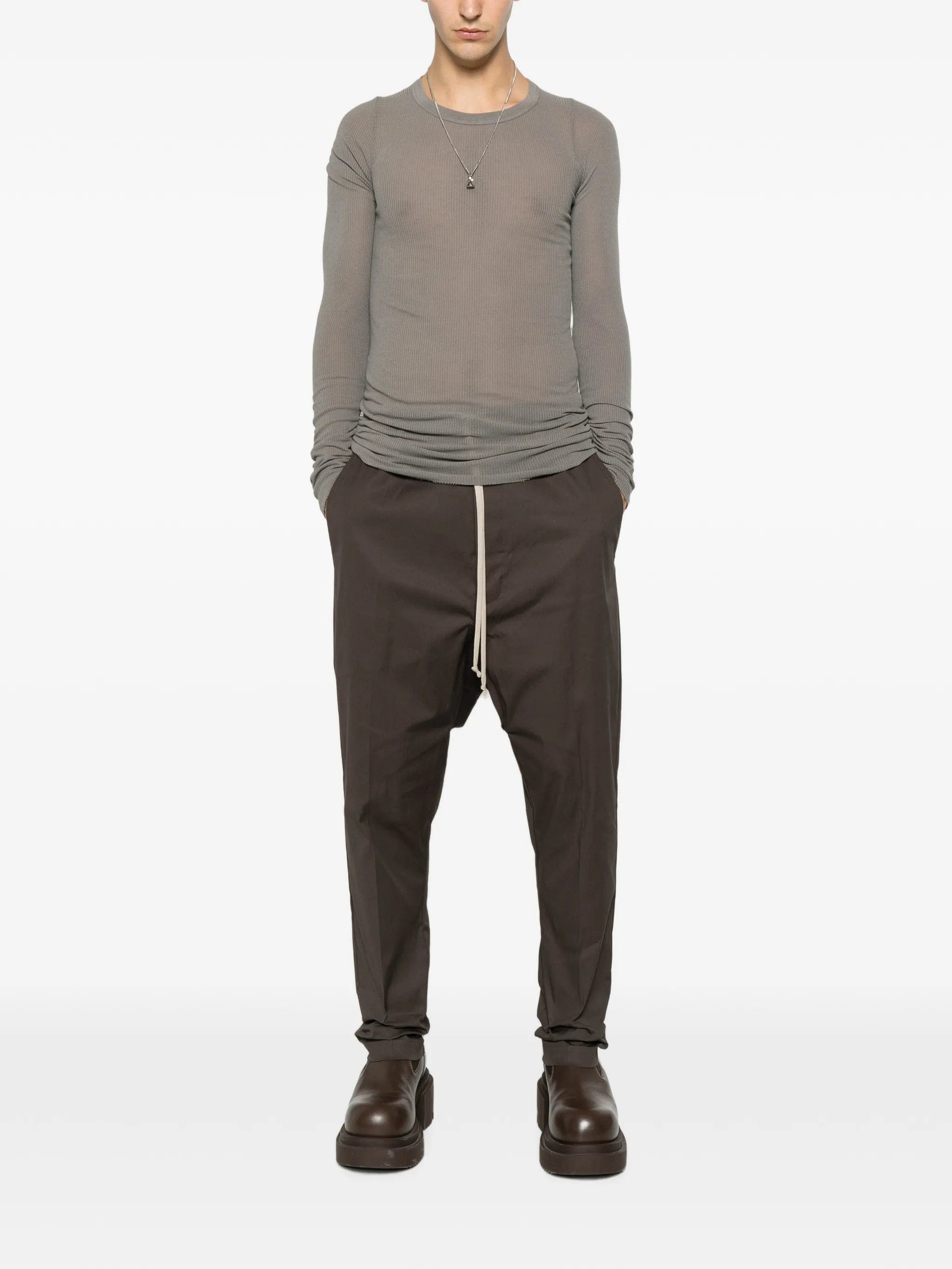 Rick Owens drawstring drop - crotch trousers