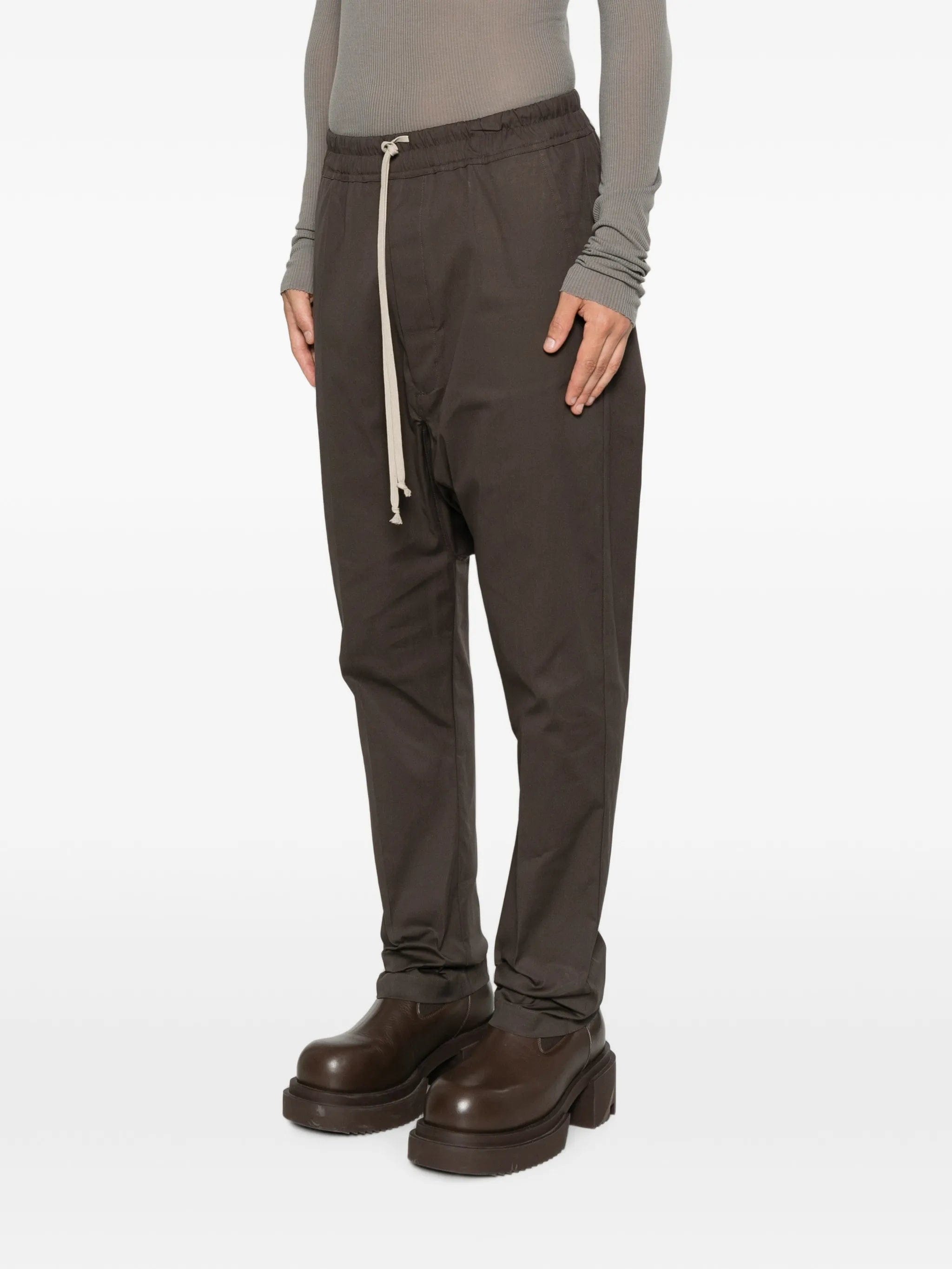 Rick Owens drawstring drop - crotch trousers