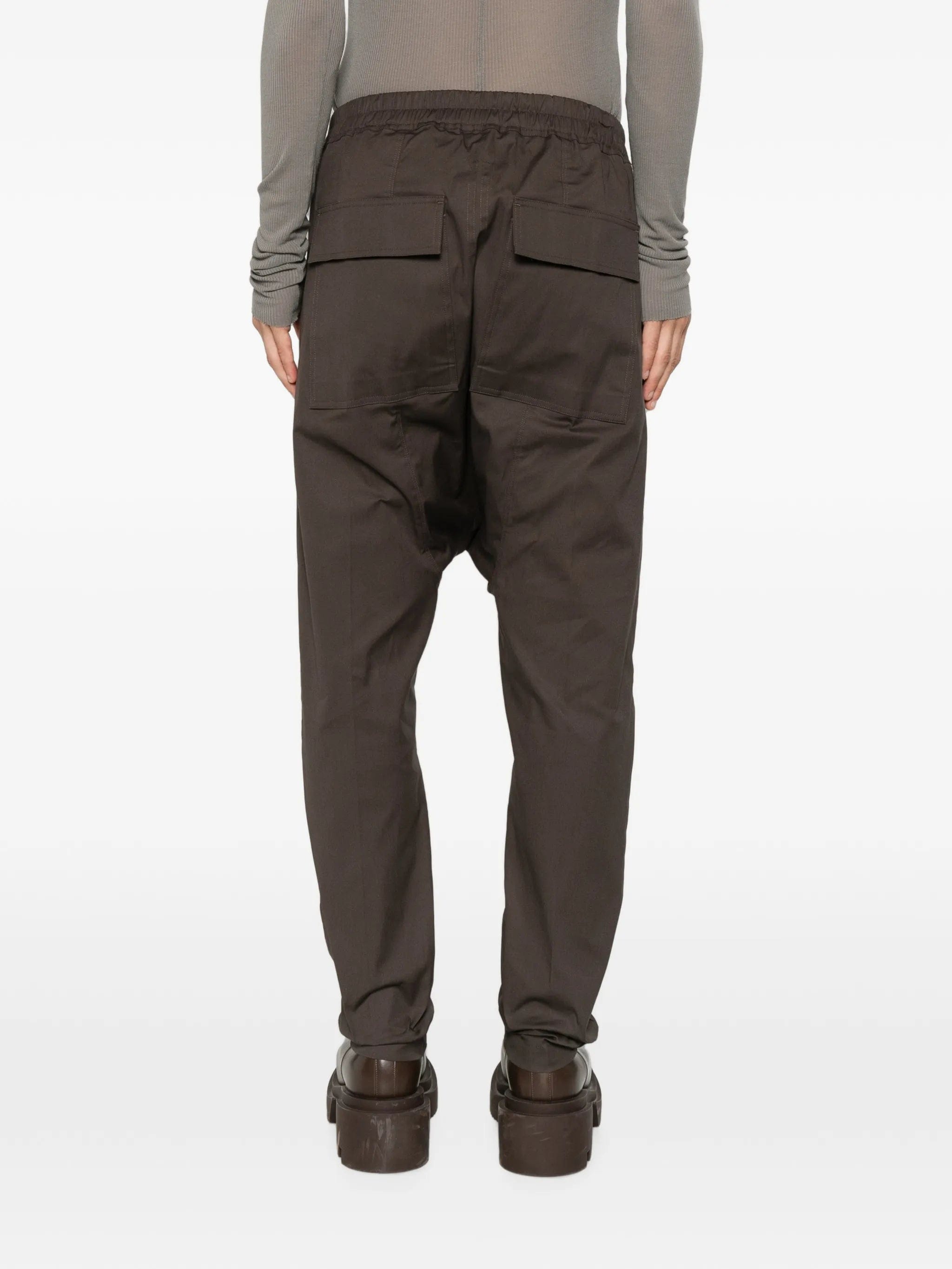 Rick Owens drawstring drop - crotch trousers
