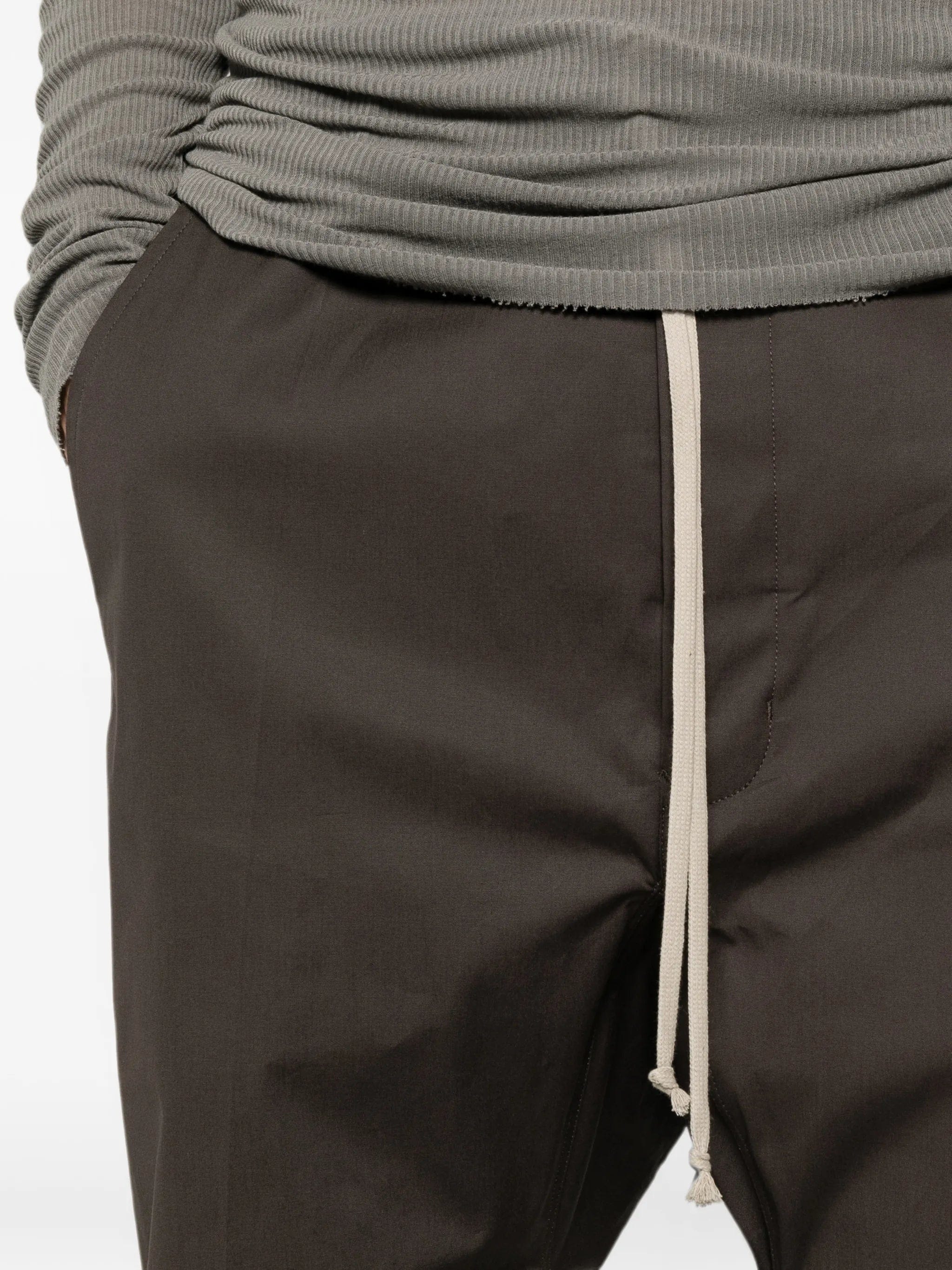 Rick Owens drawstring drop - crotch trousers
