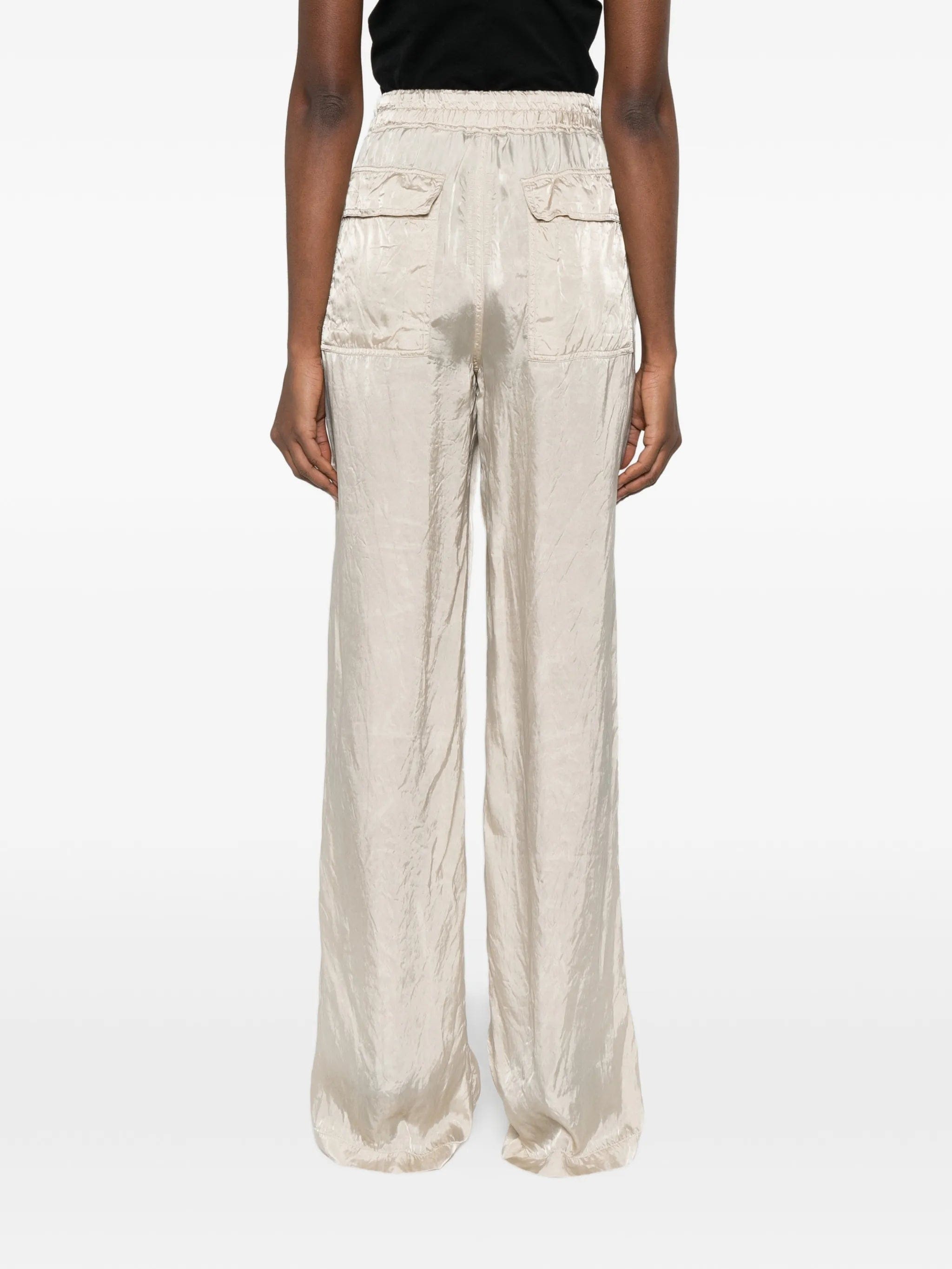 Rick Owens drawstring wide leg trousers