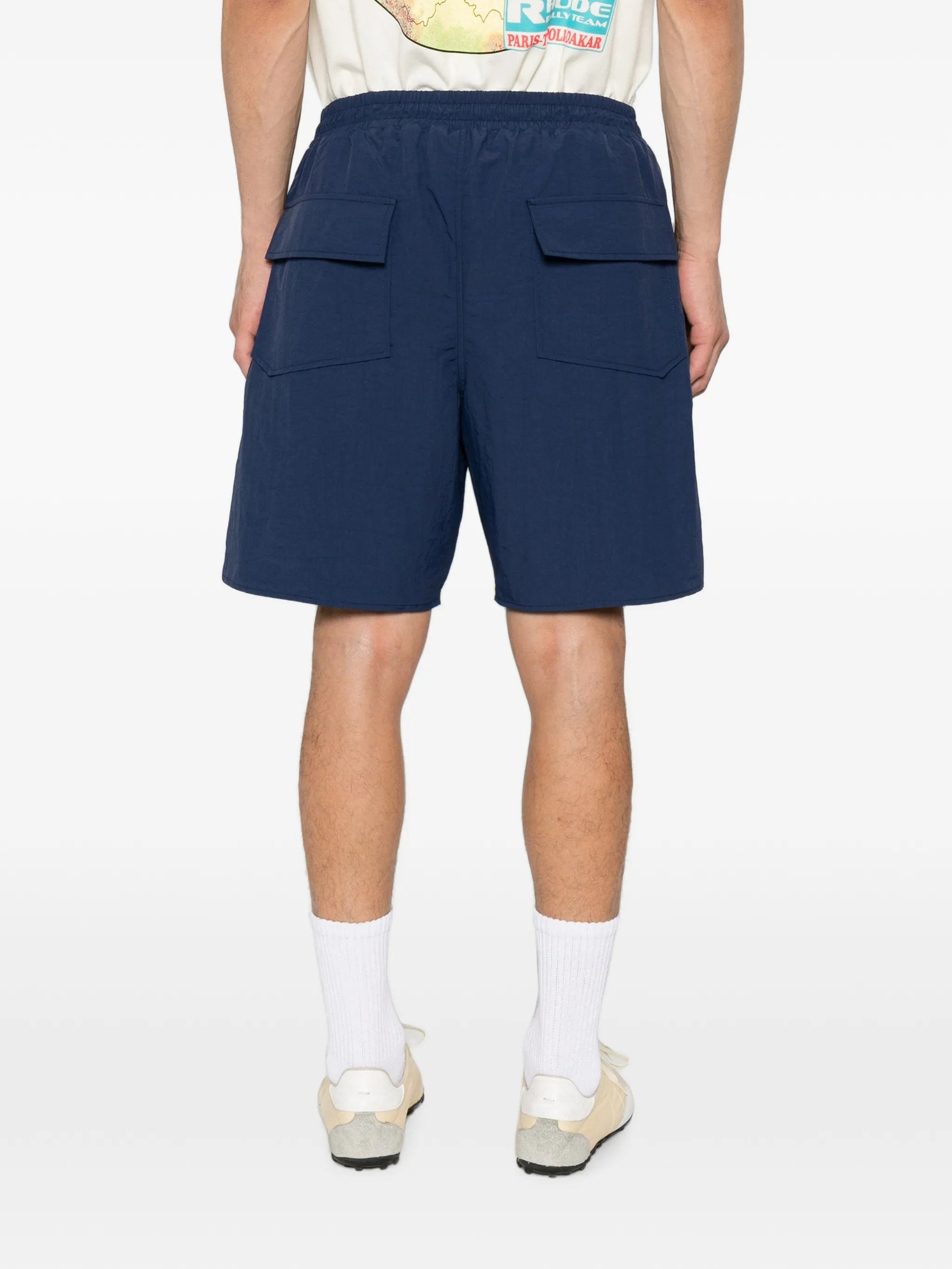 RHUDE logo - print drawstring shorts