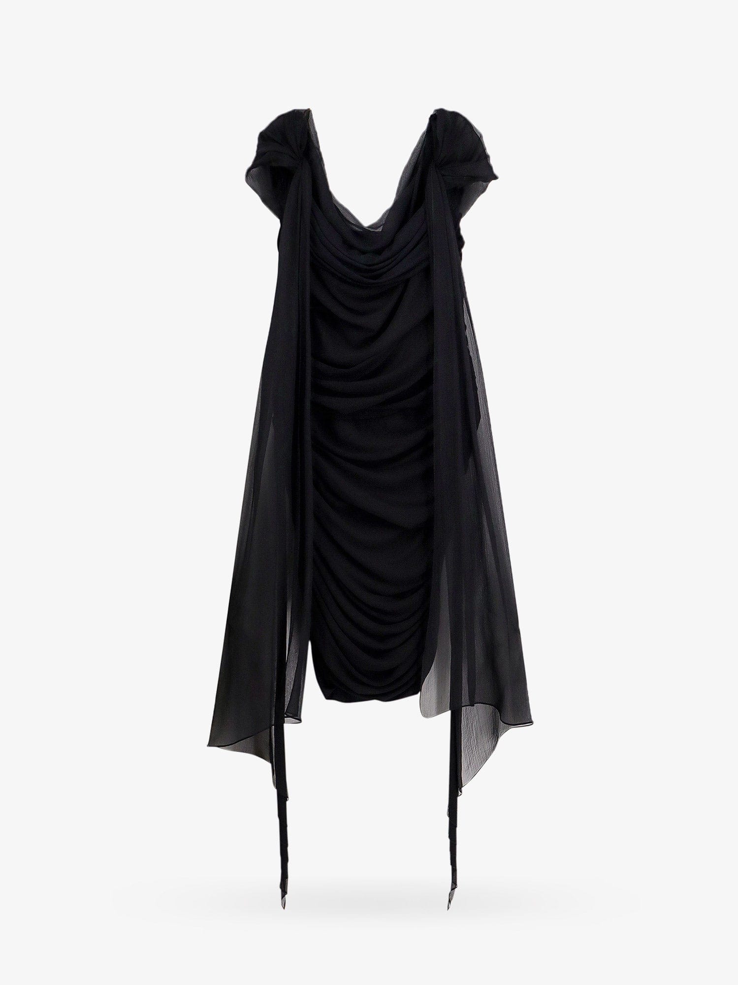 Givenchy Stretch viscose dress with drapery