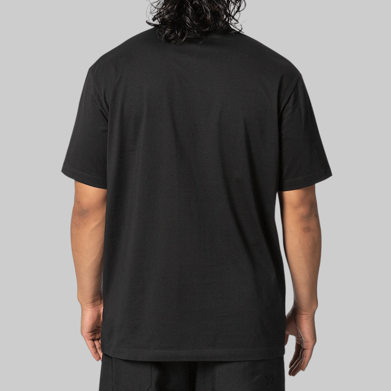 Y-3 Regular T - Shirt - Black