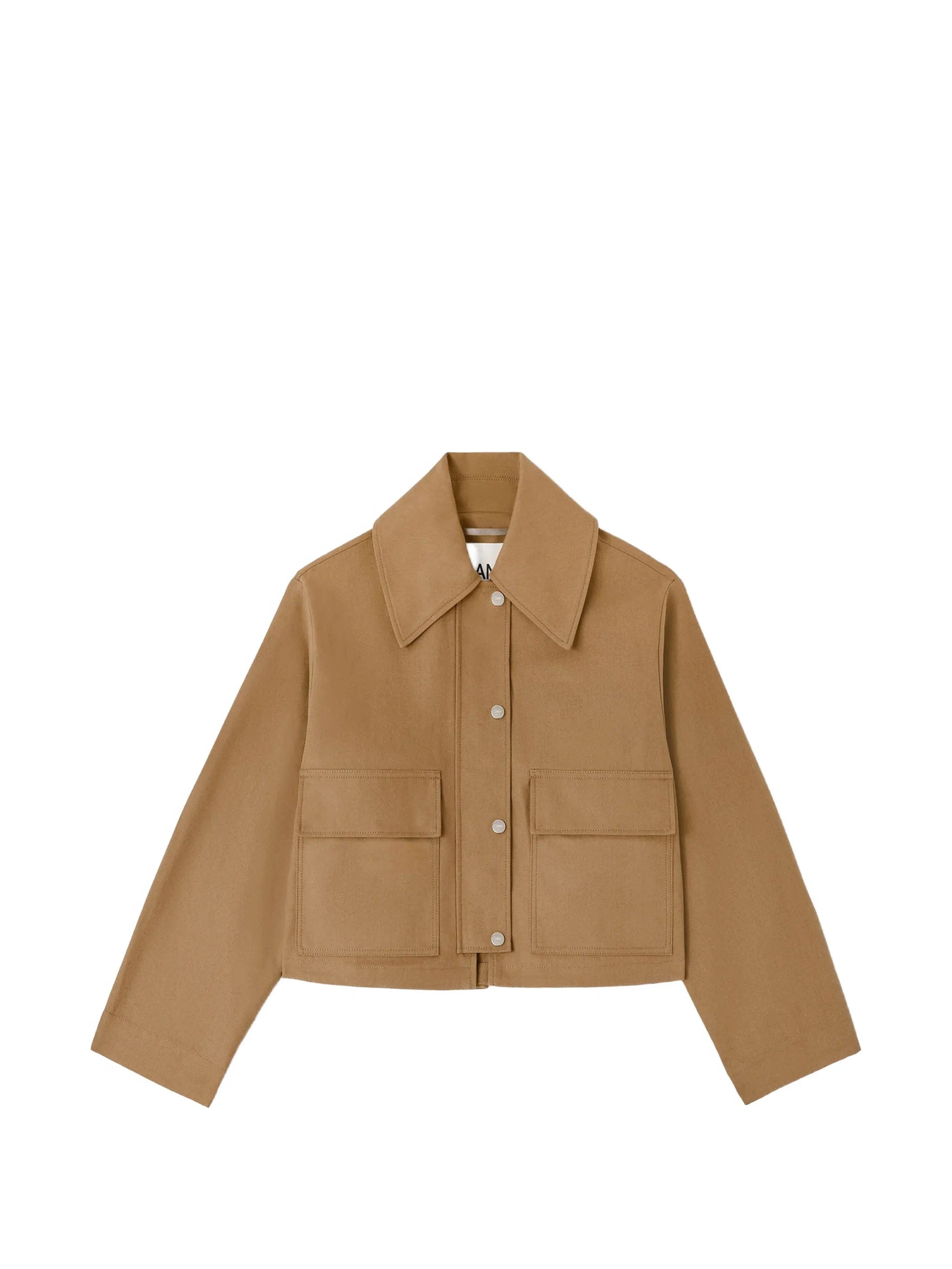 GANNI flap - pocket jacket