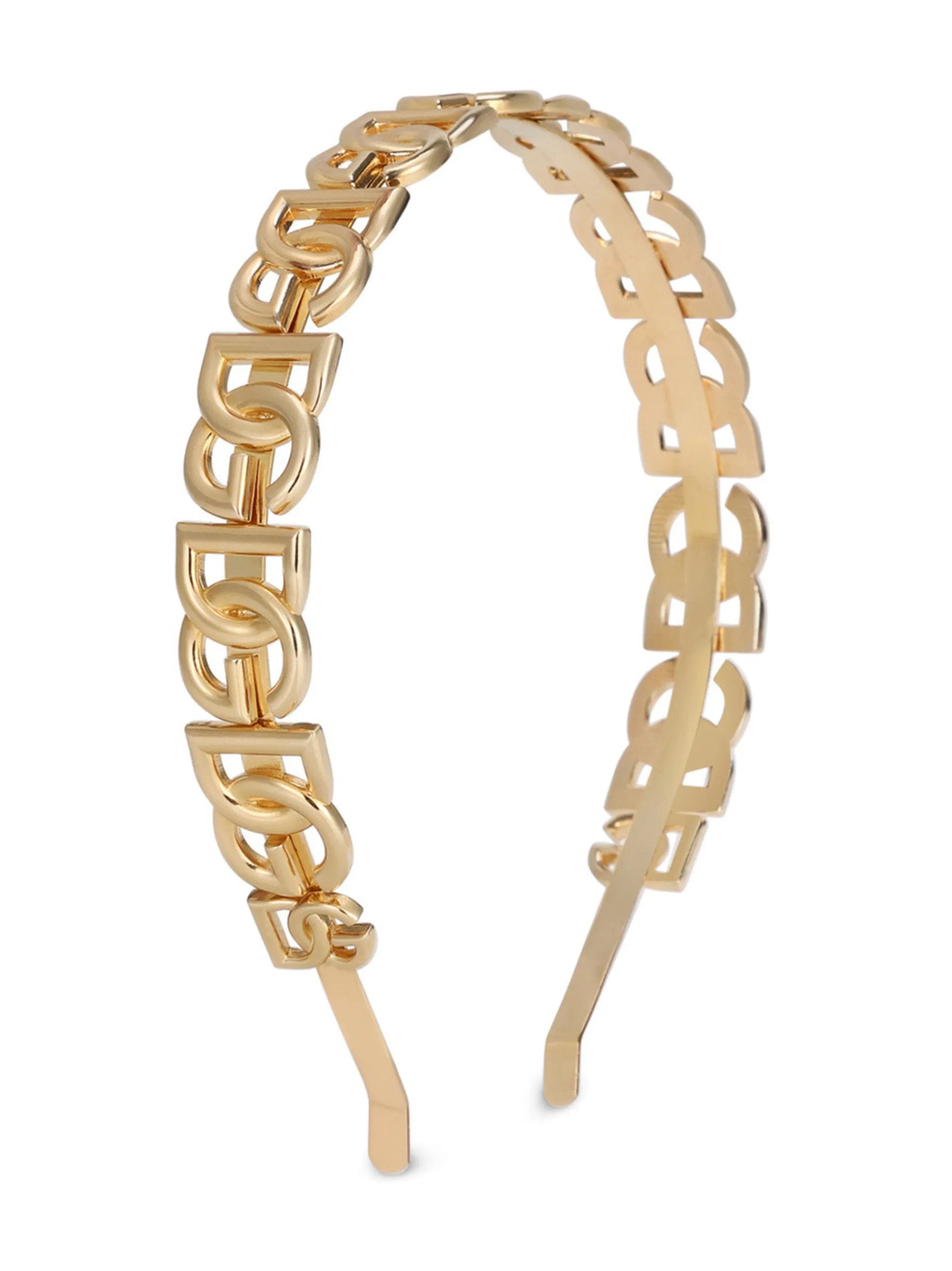 Dolce & Gabbana logo - plaque hairband