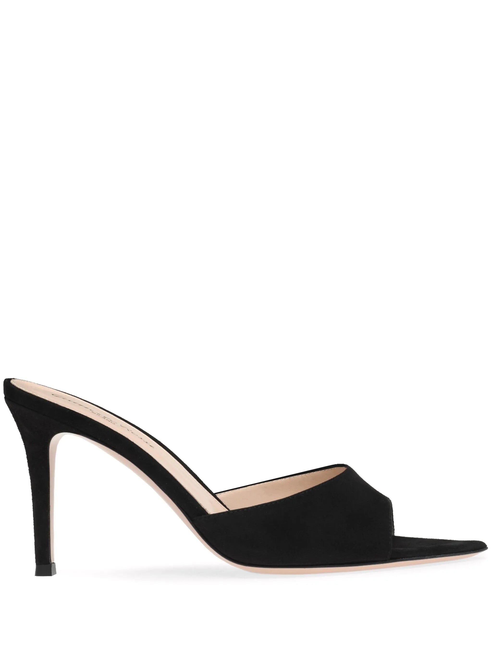 Gianvito Rossi 85 mm Elle suede sandals
