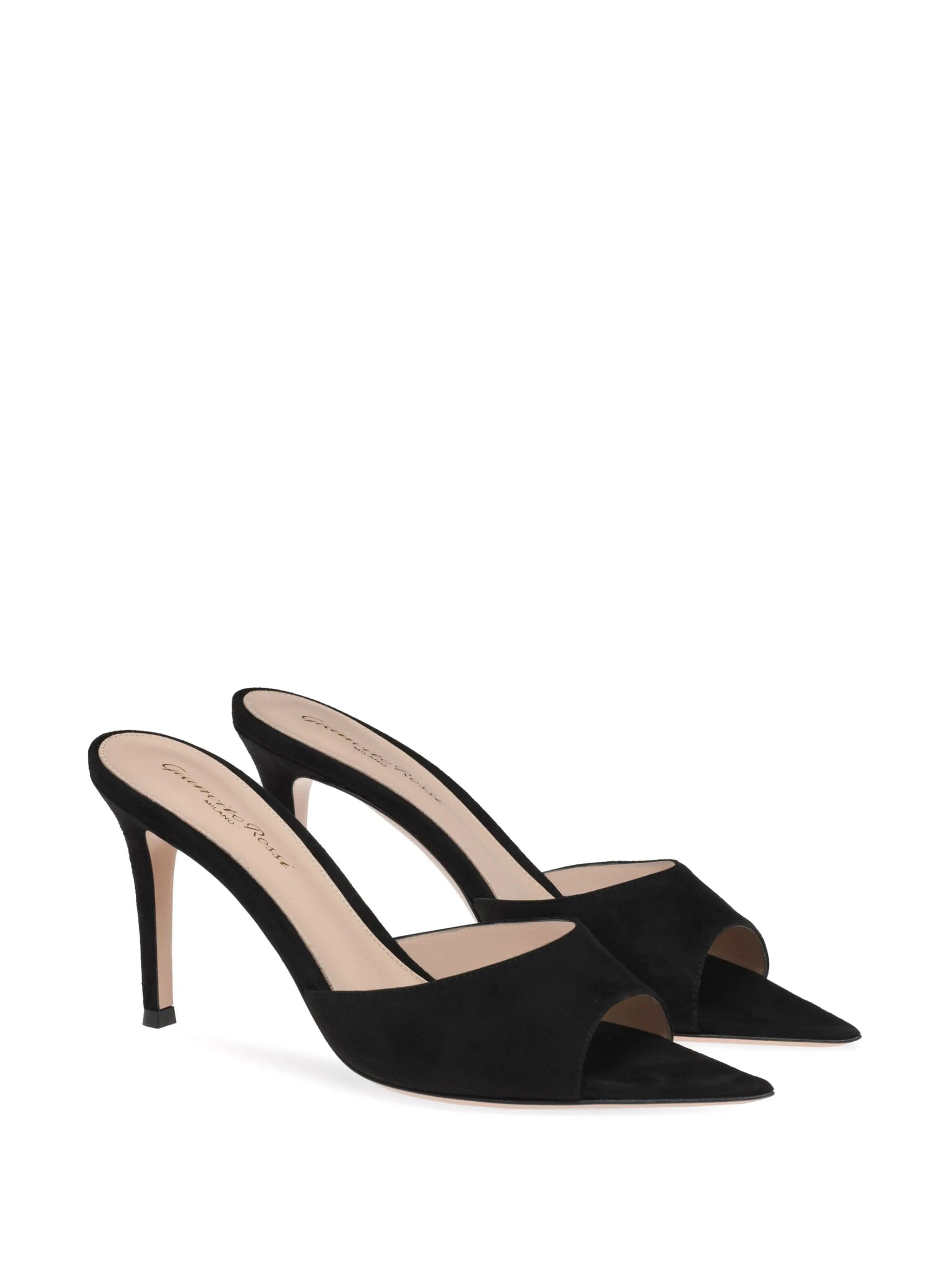 Gianvito Rossi 85 mm Elle suede sandals